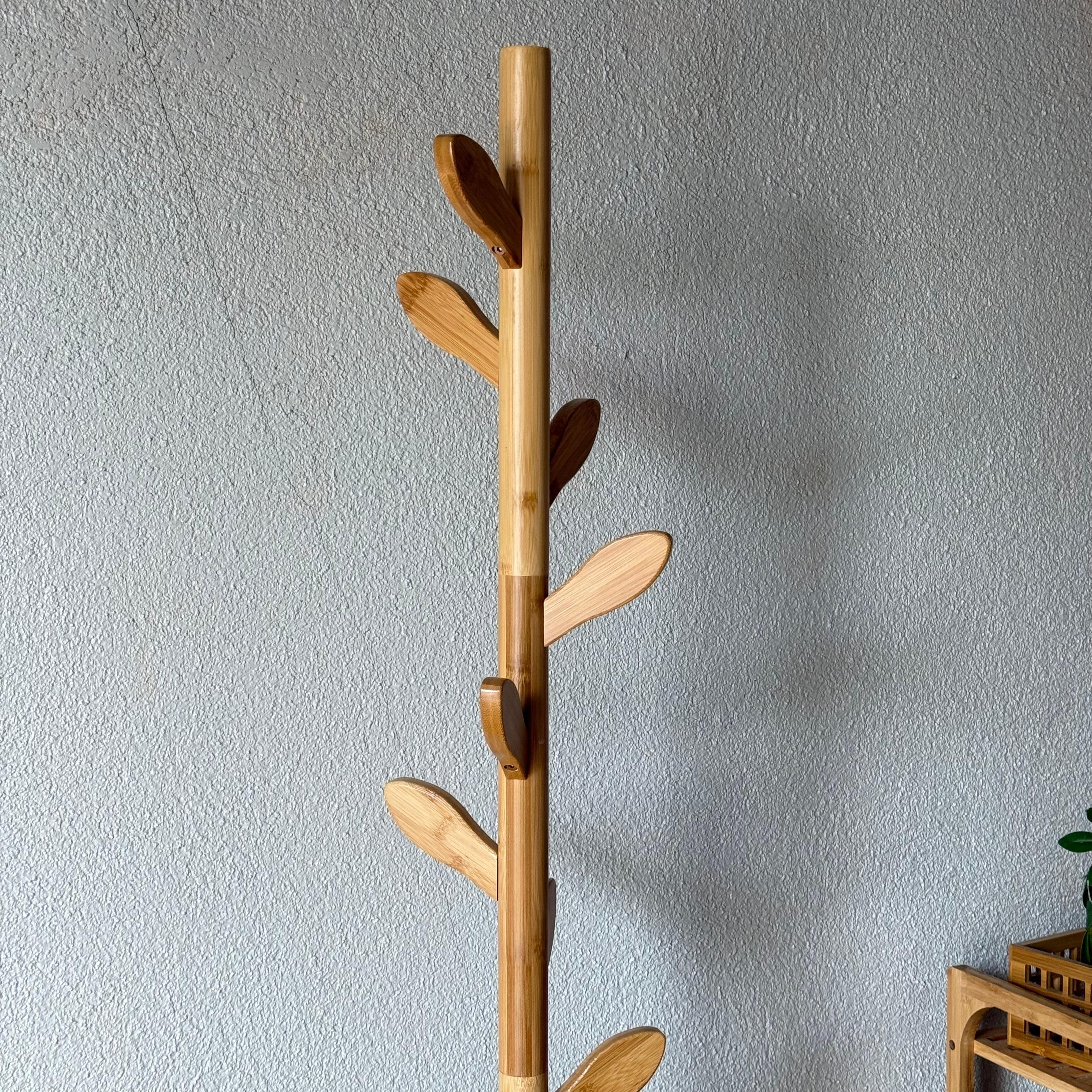 Elbis Bambu Ayaklı Demonte Askılık Portmanto 1.73 cm 