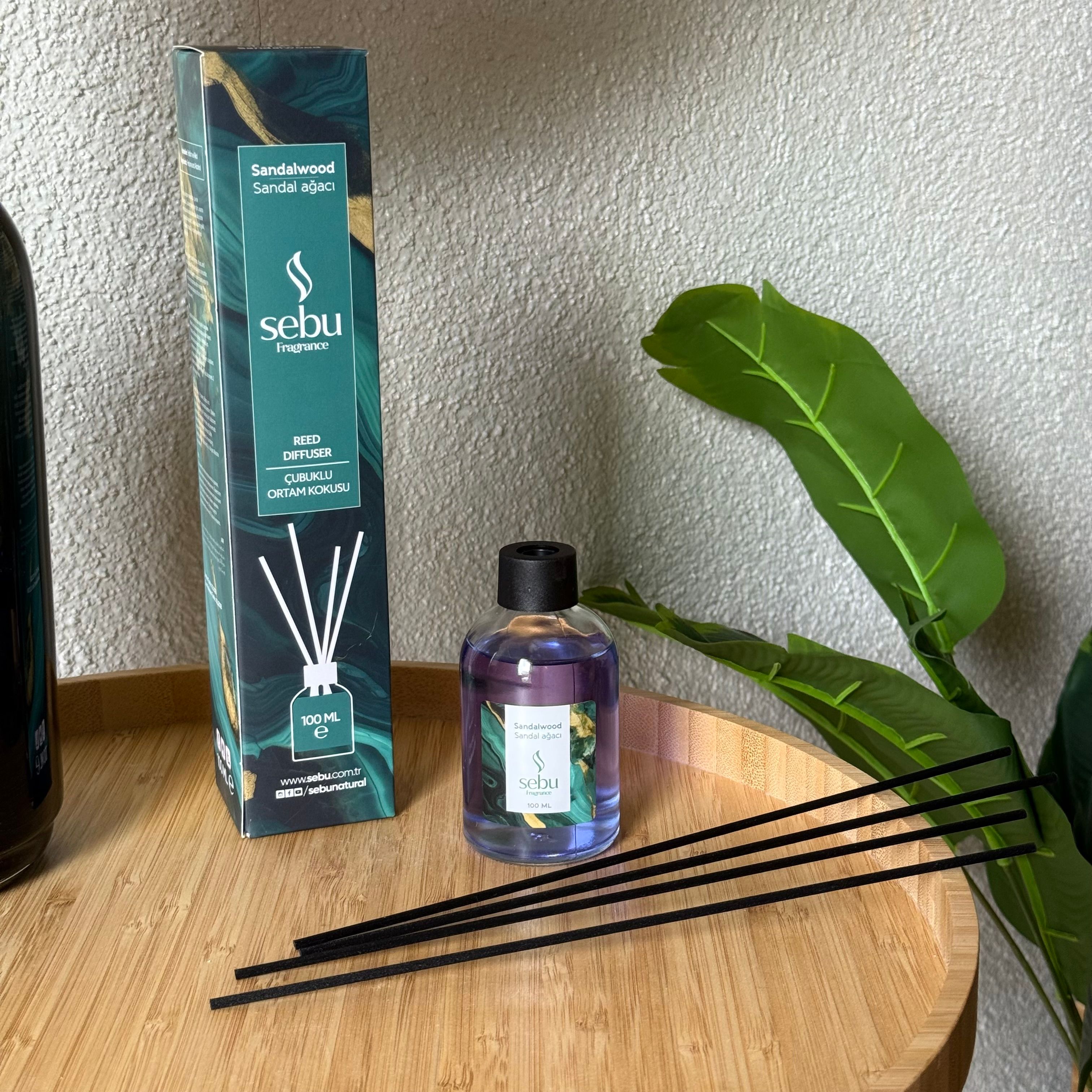 Sebu Çubuklu Ortam Kokusu Sandal Ağacı 100 ml 