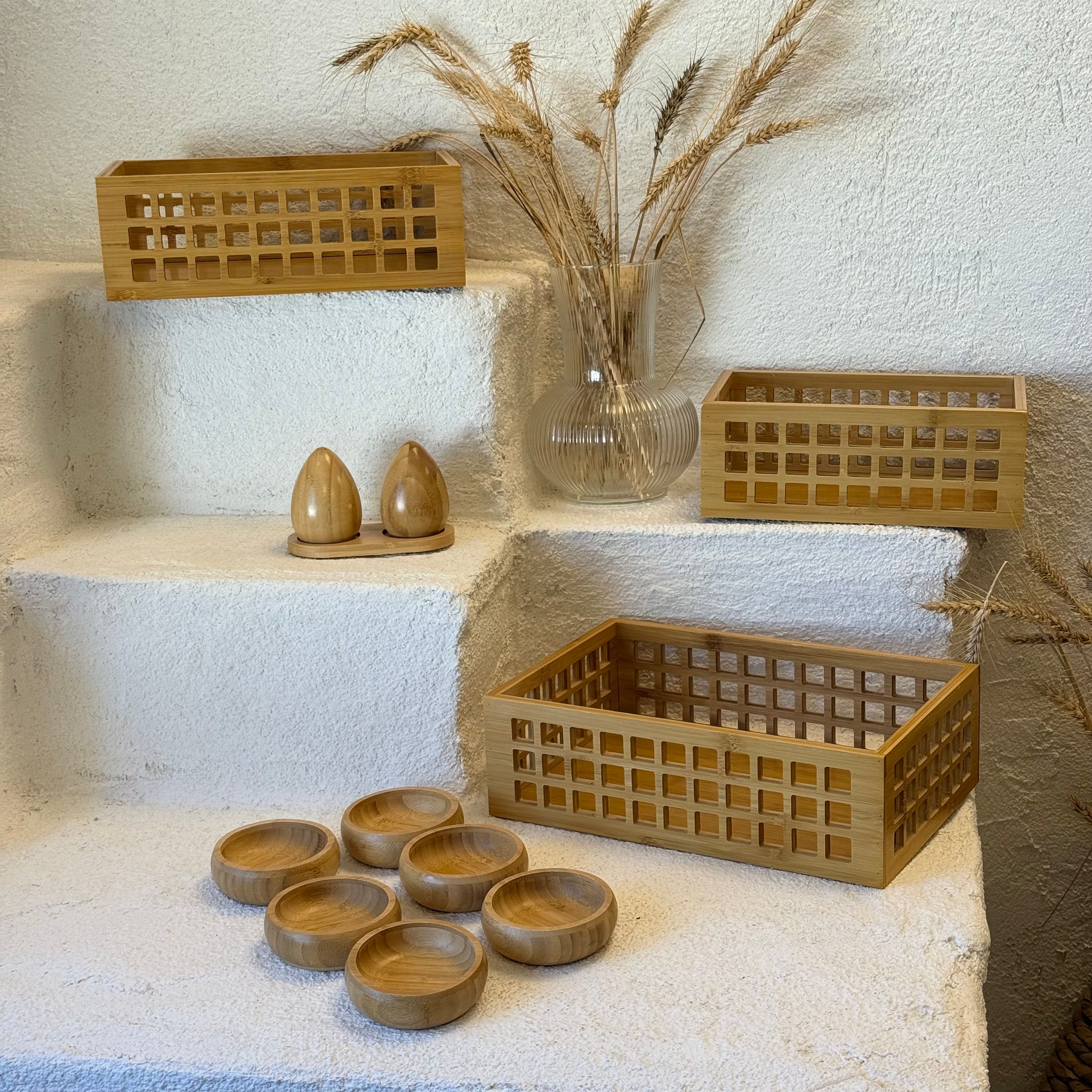 Lily 10 Parça Bambu Mutfak Set 