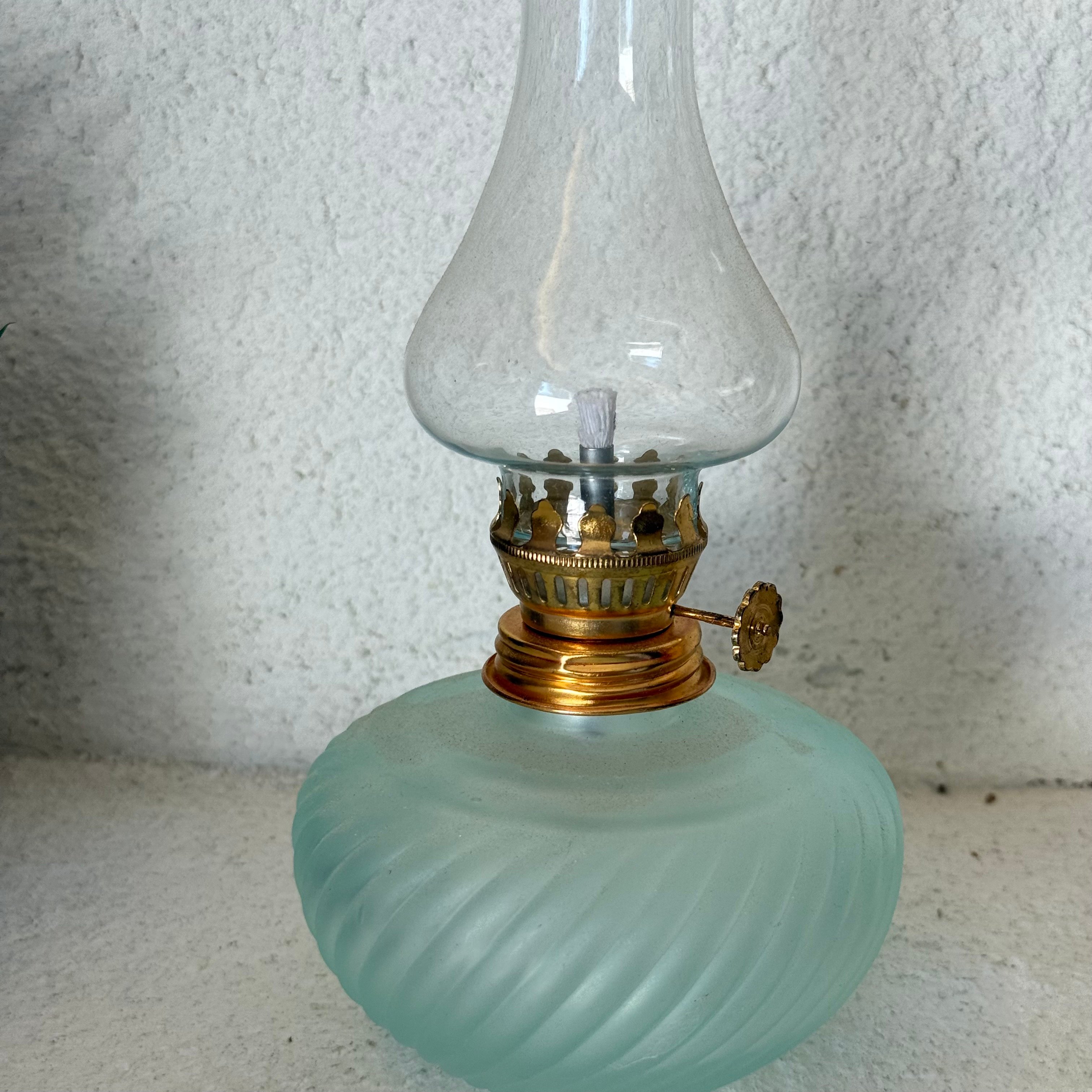 Vintage Gaz Lambası Yeşil 