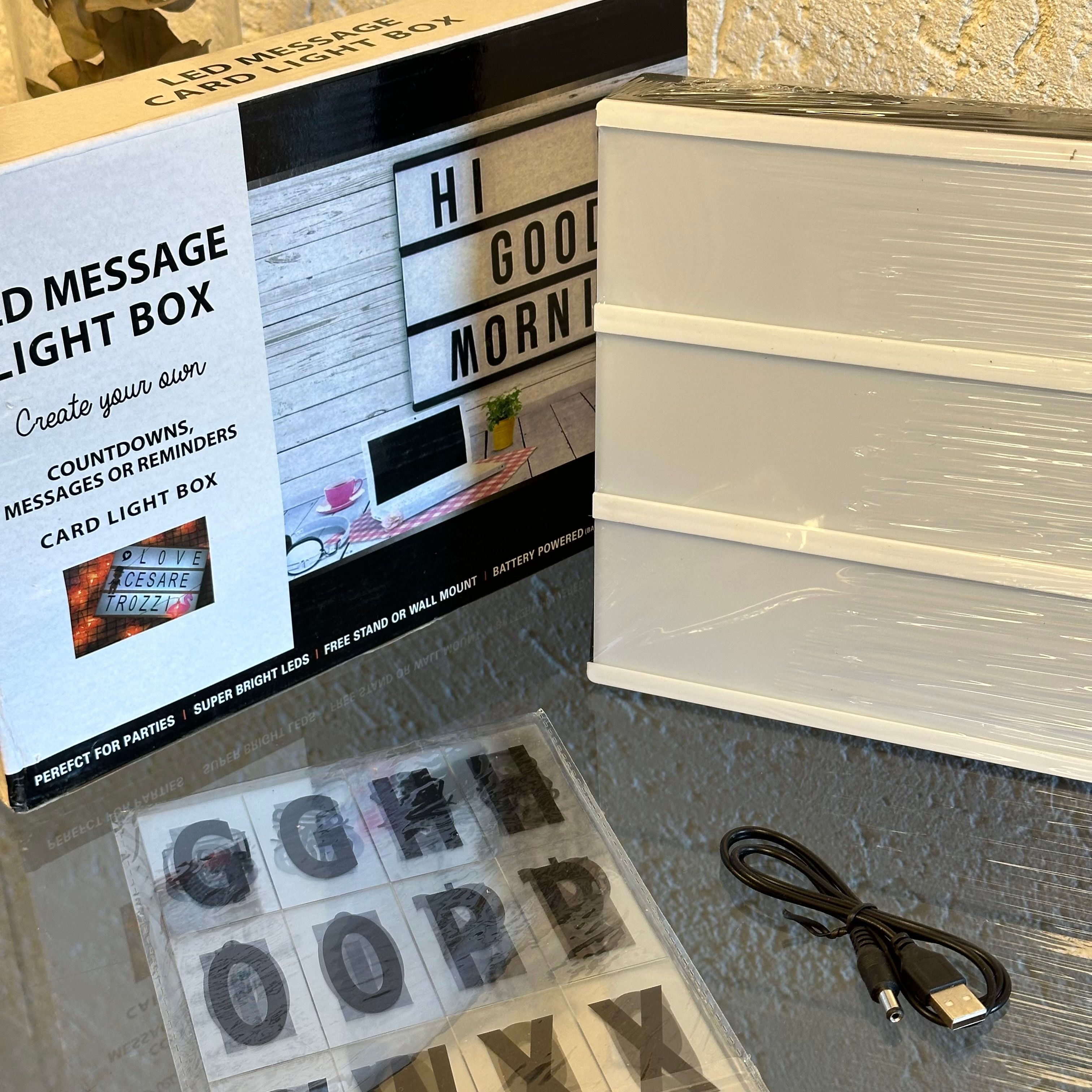 Light Box Şarjlı Işıklı Pano 