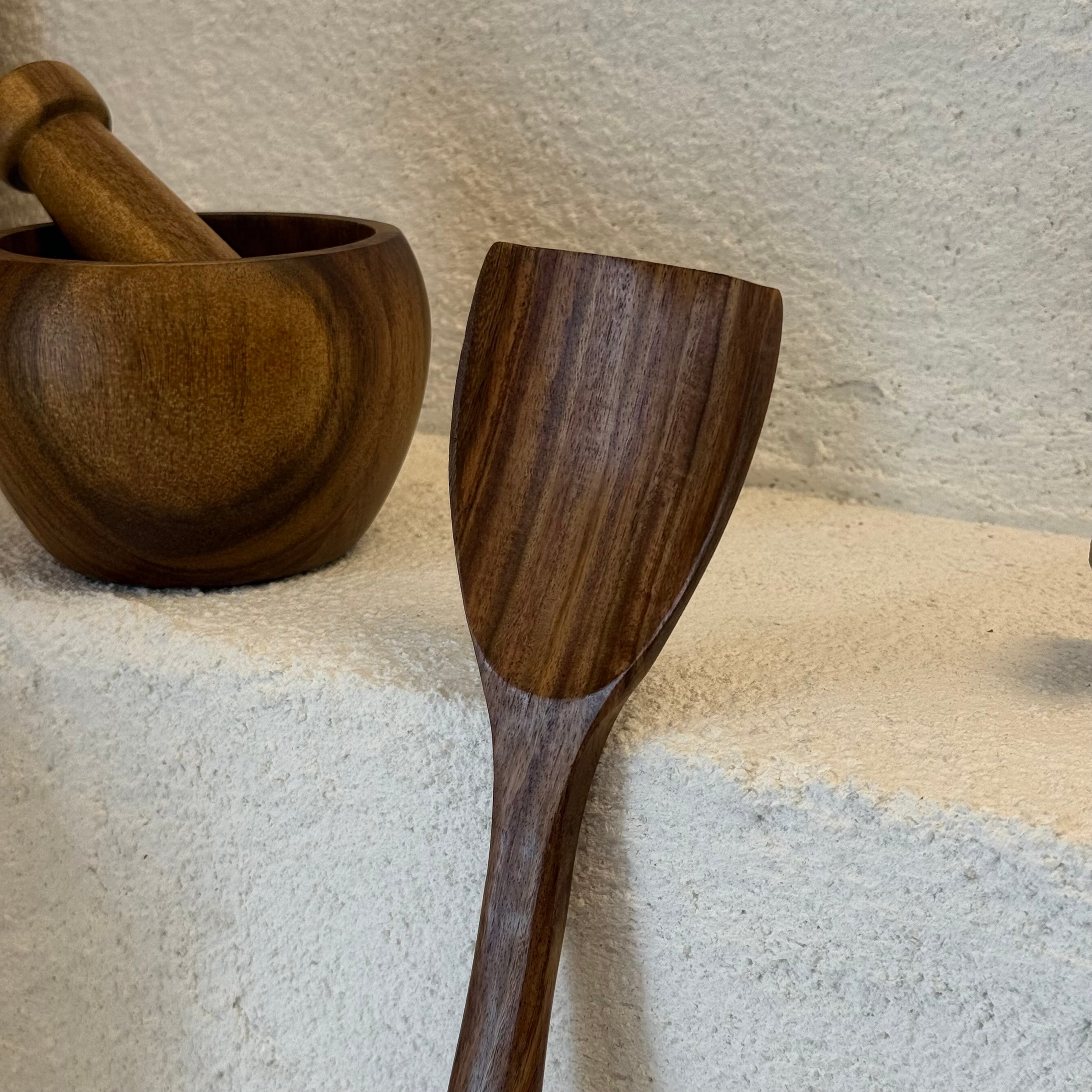 Akasya Ağacı Kepçe-Spatula 31 CM 