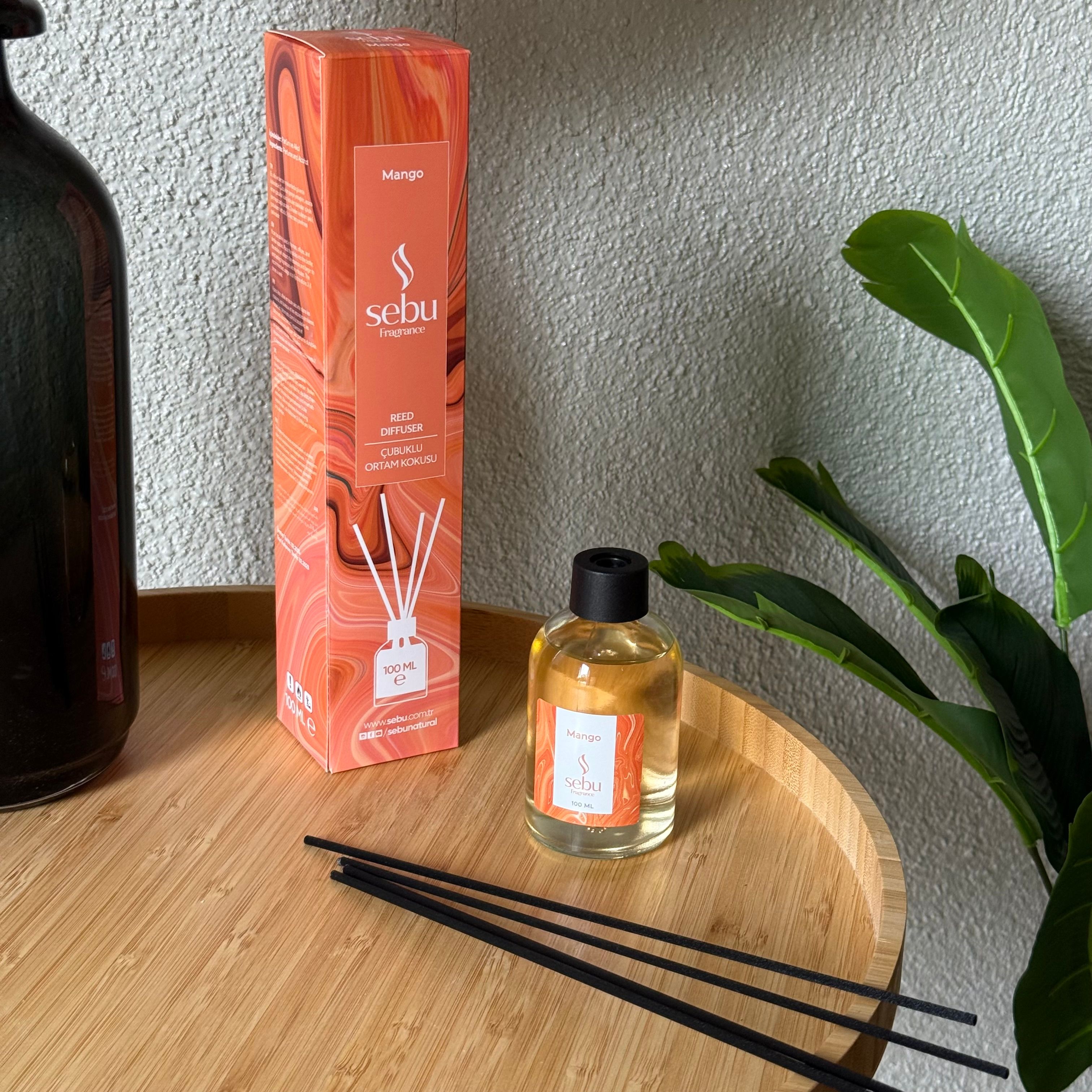 Sebu Çubuklu Ortam Kokusu Mango 100 ml 