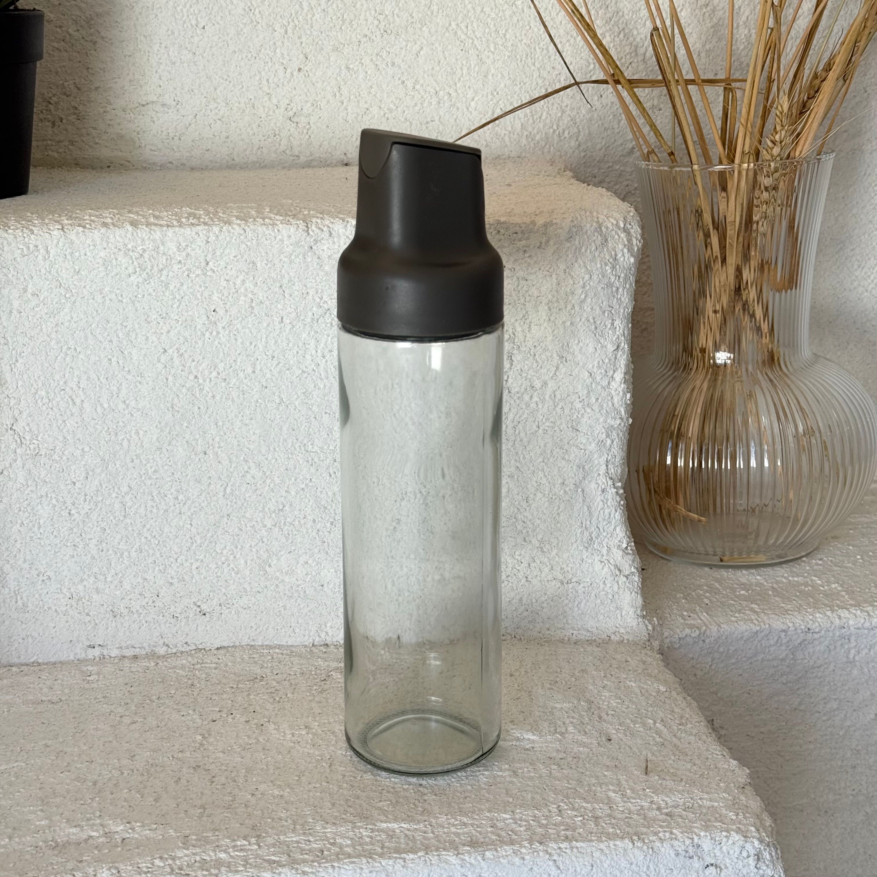 Modern Fonksiyonel Kapak Yağdanlık 500 ml Füme 