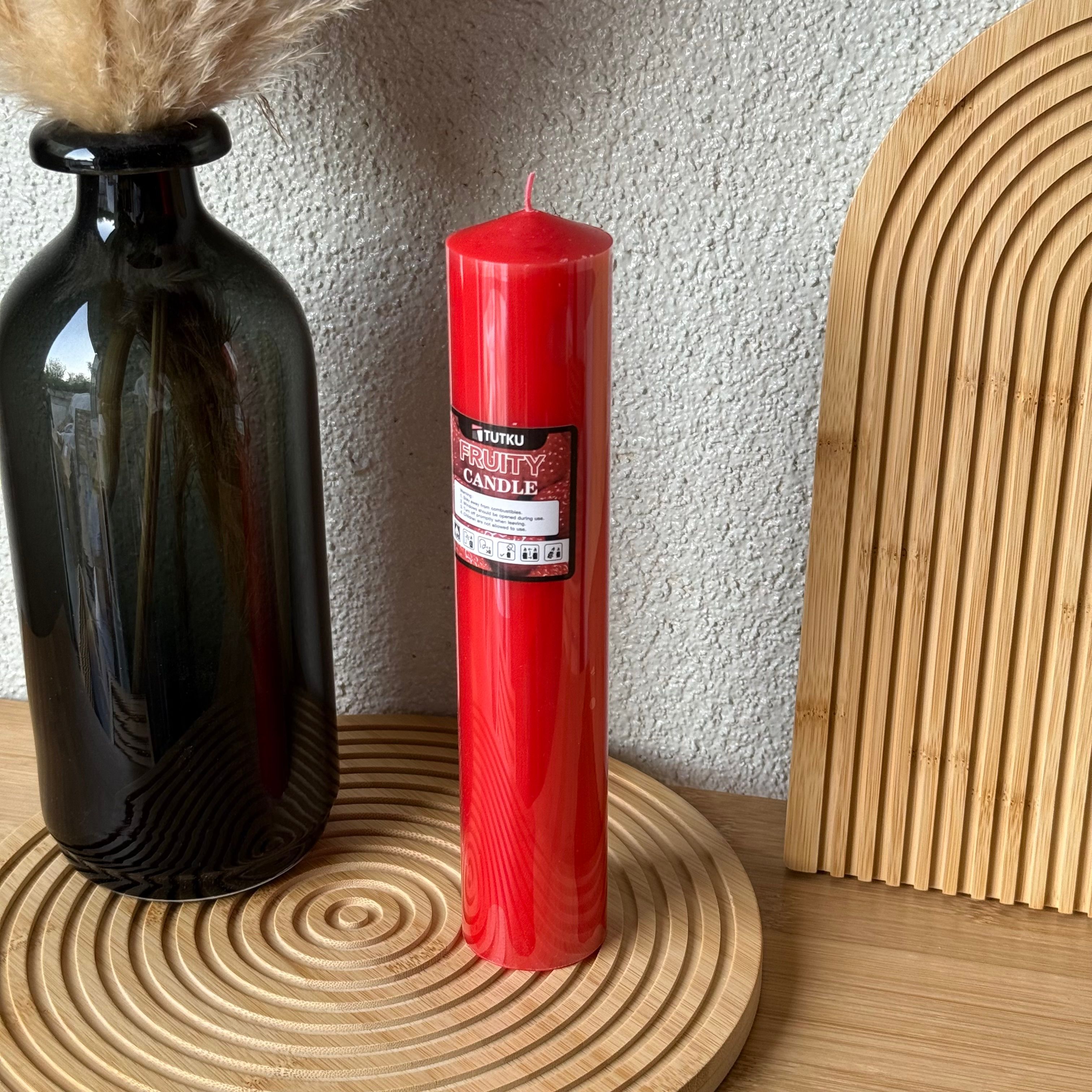 Candle Baton Uzun Mum 25 CM Fruty