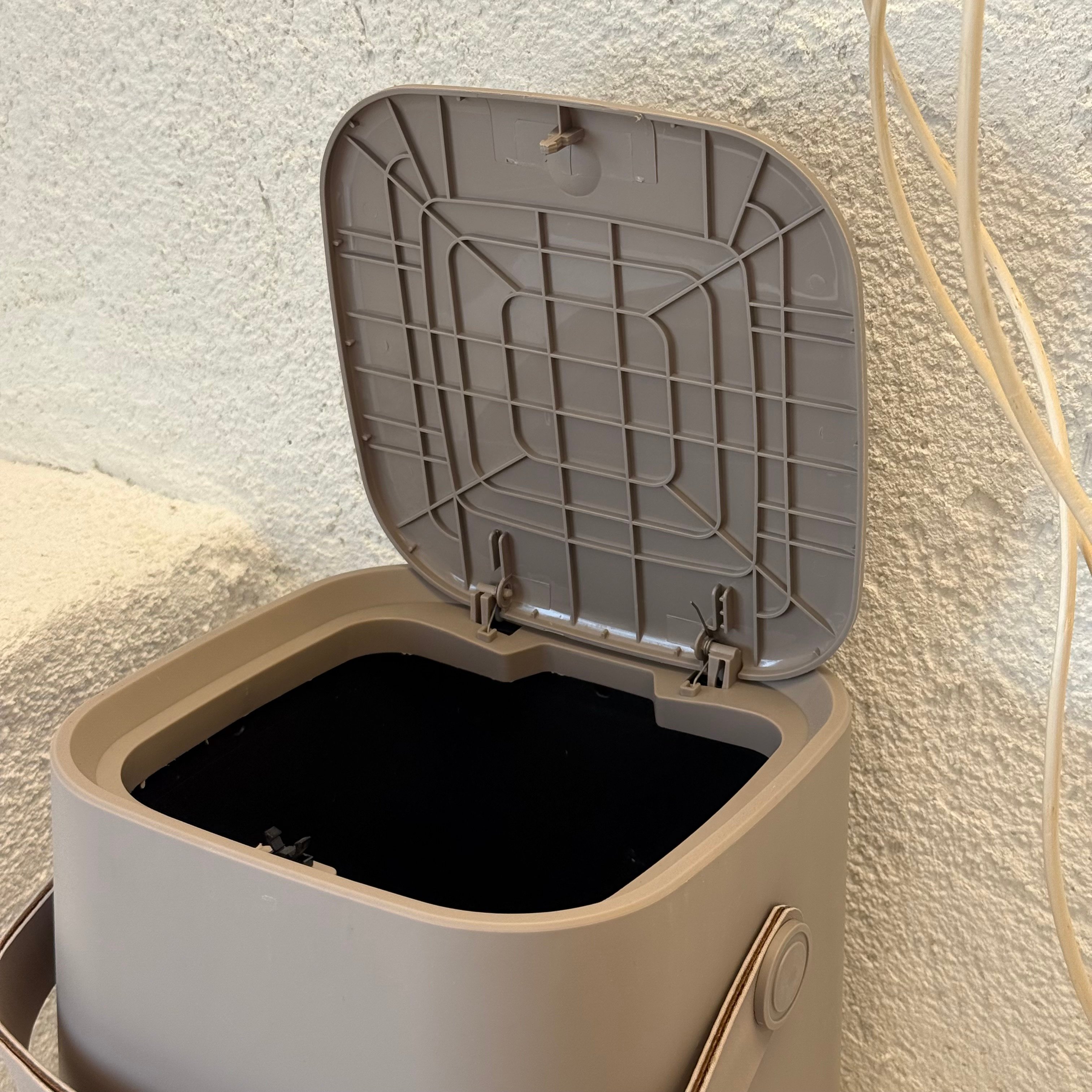 Akılı Çöp Kovası 4 Litre Bej 