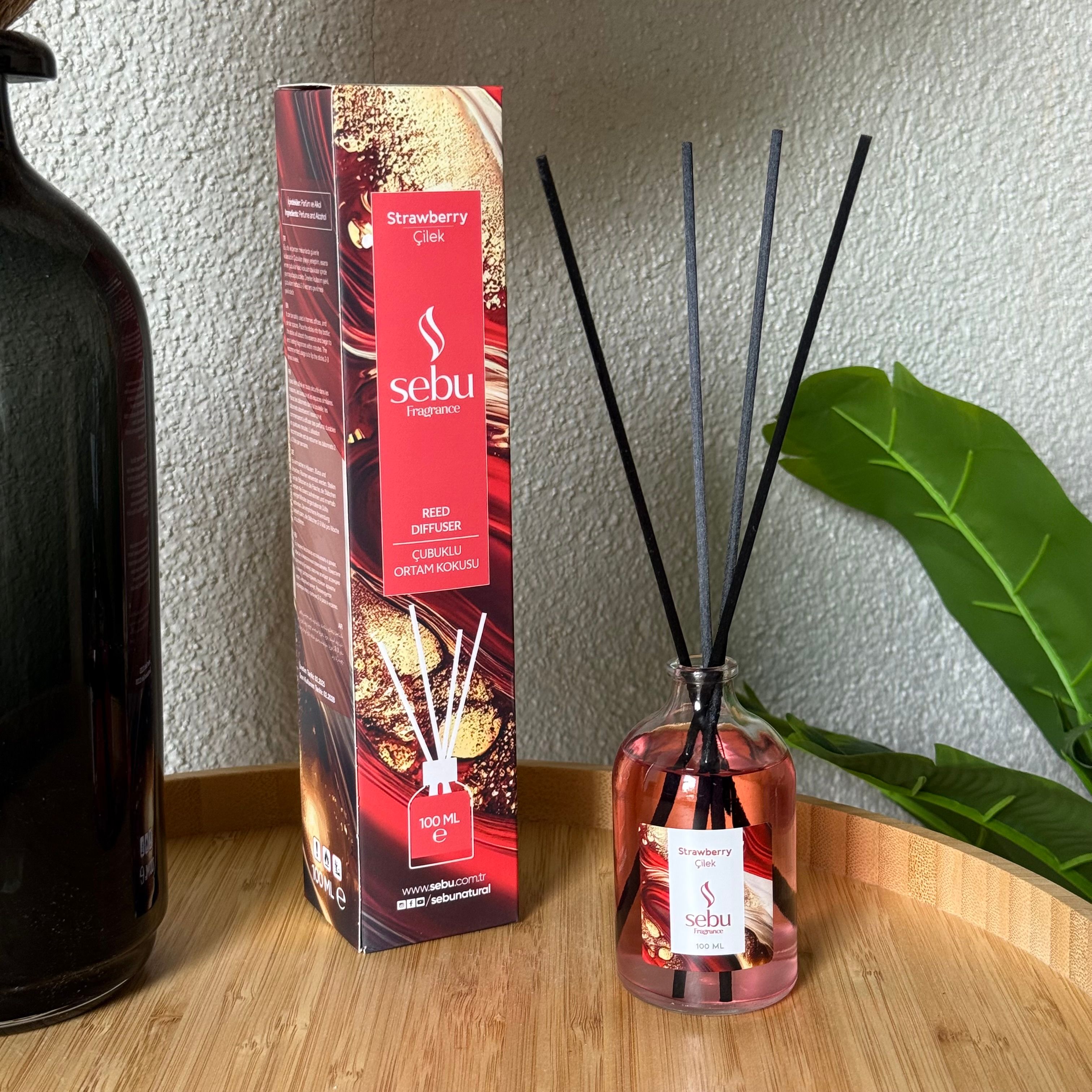 Sebu Çubuklu Ortam Kokusu Çilek 100 ml 