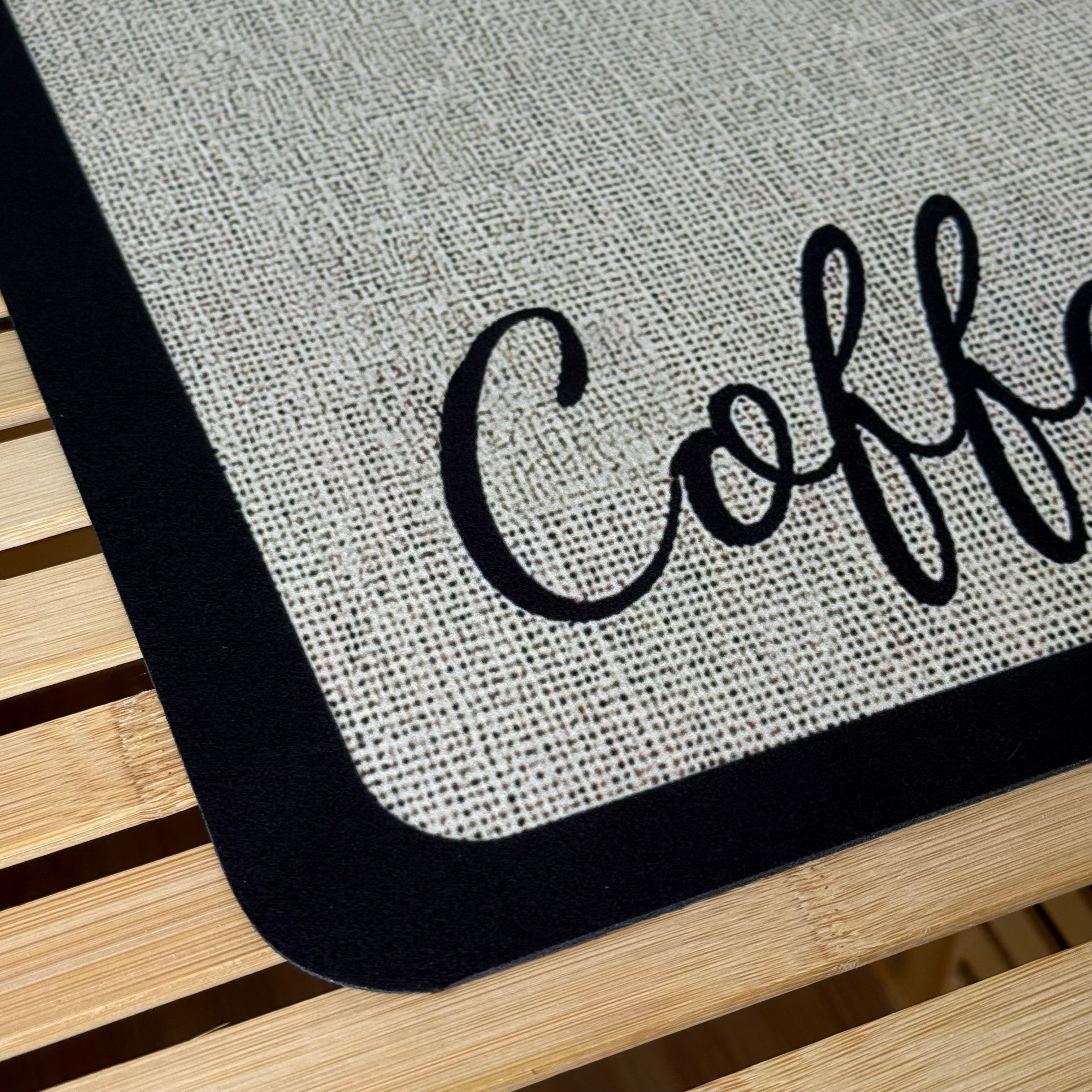 Coffee Bar Bulaşık Matı 38x28 CM 