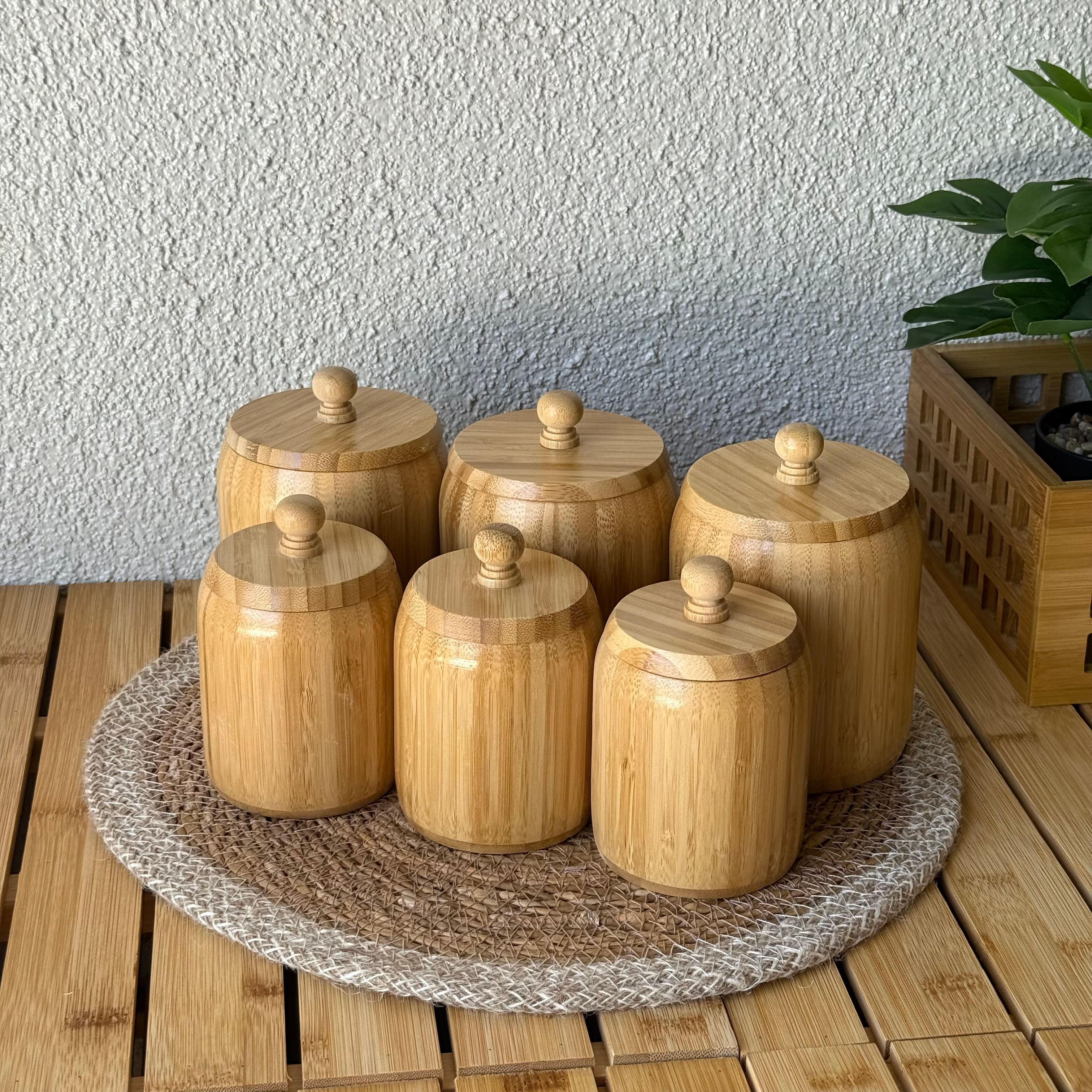 Mira Bambu Baharatlık Seti 6 Adet 
