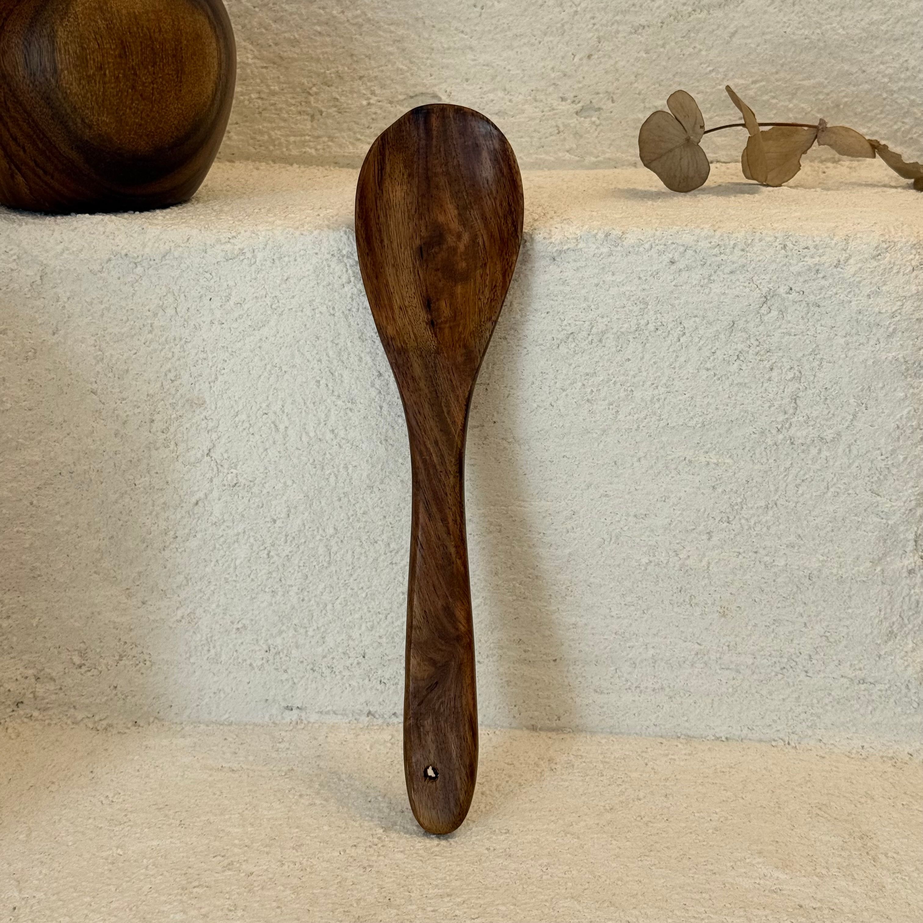 Akasya Ağacı Geniş Kaşık 26,5 cm 