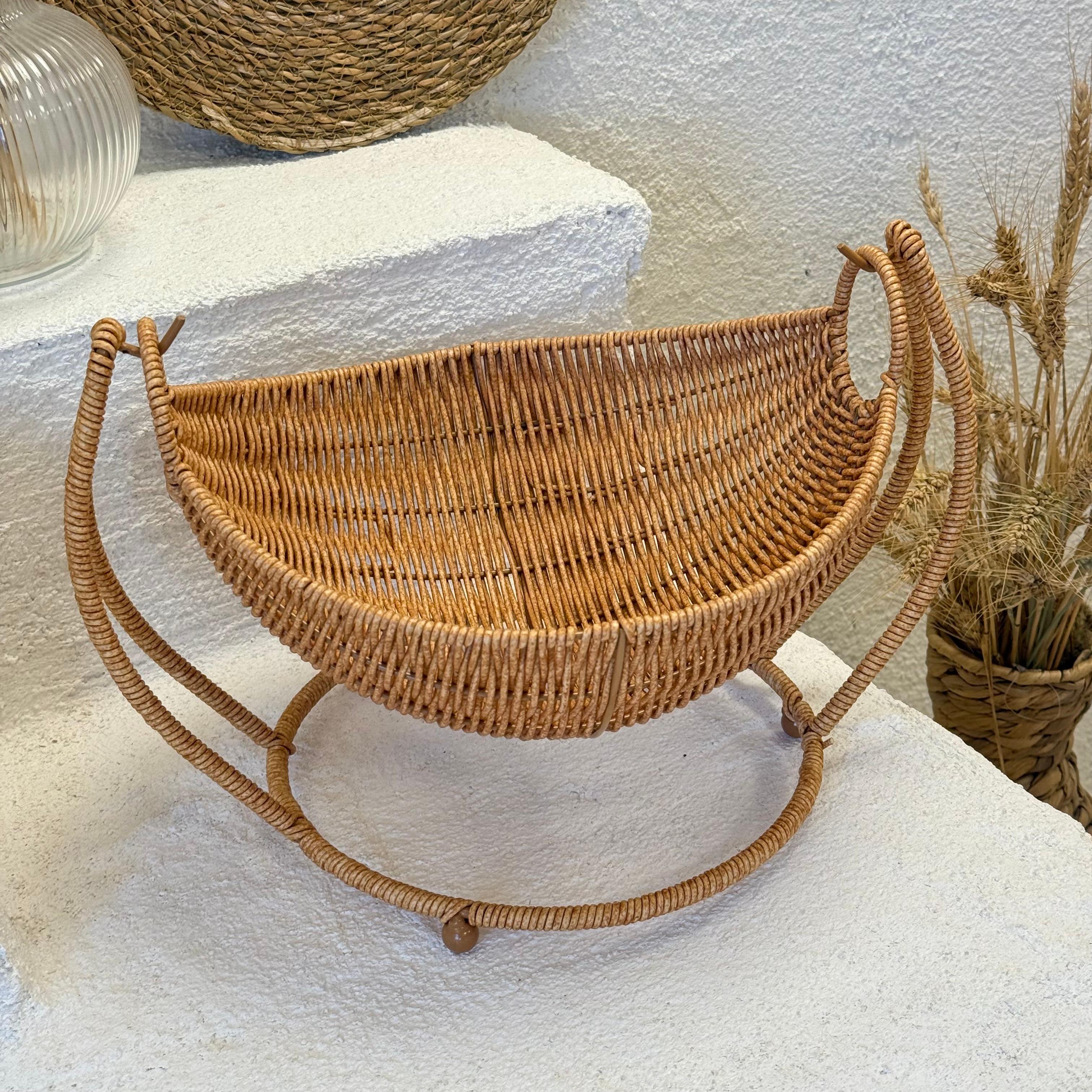 Rattan Kayık Meyvelik 