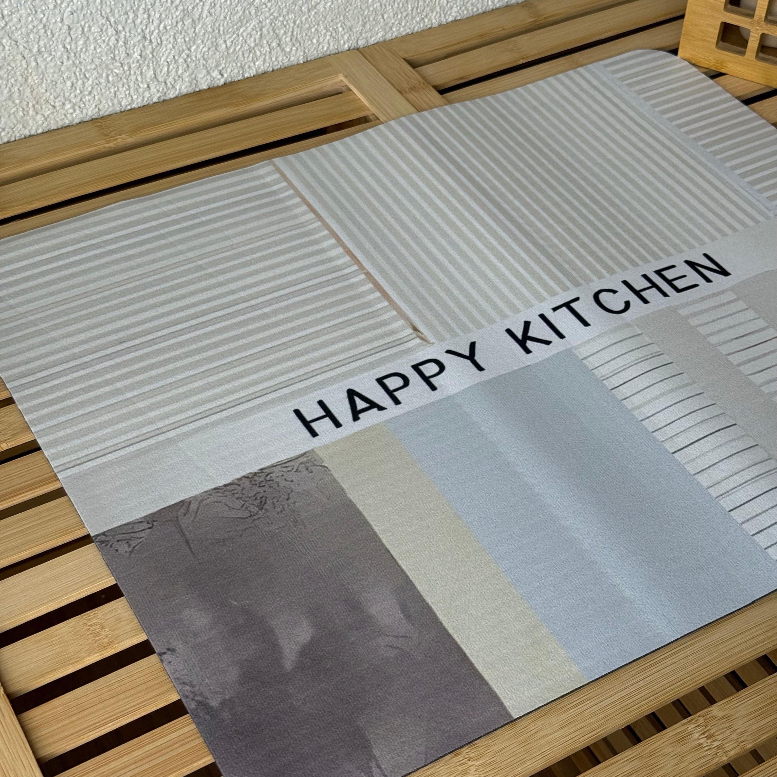 Happy Kitchen Mutfak Bulaşık Matı 38x28 cm 