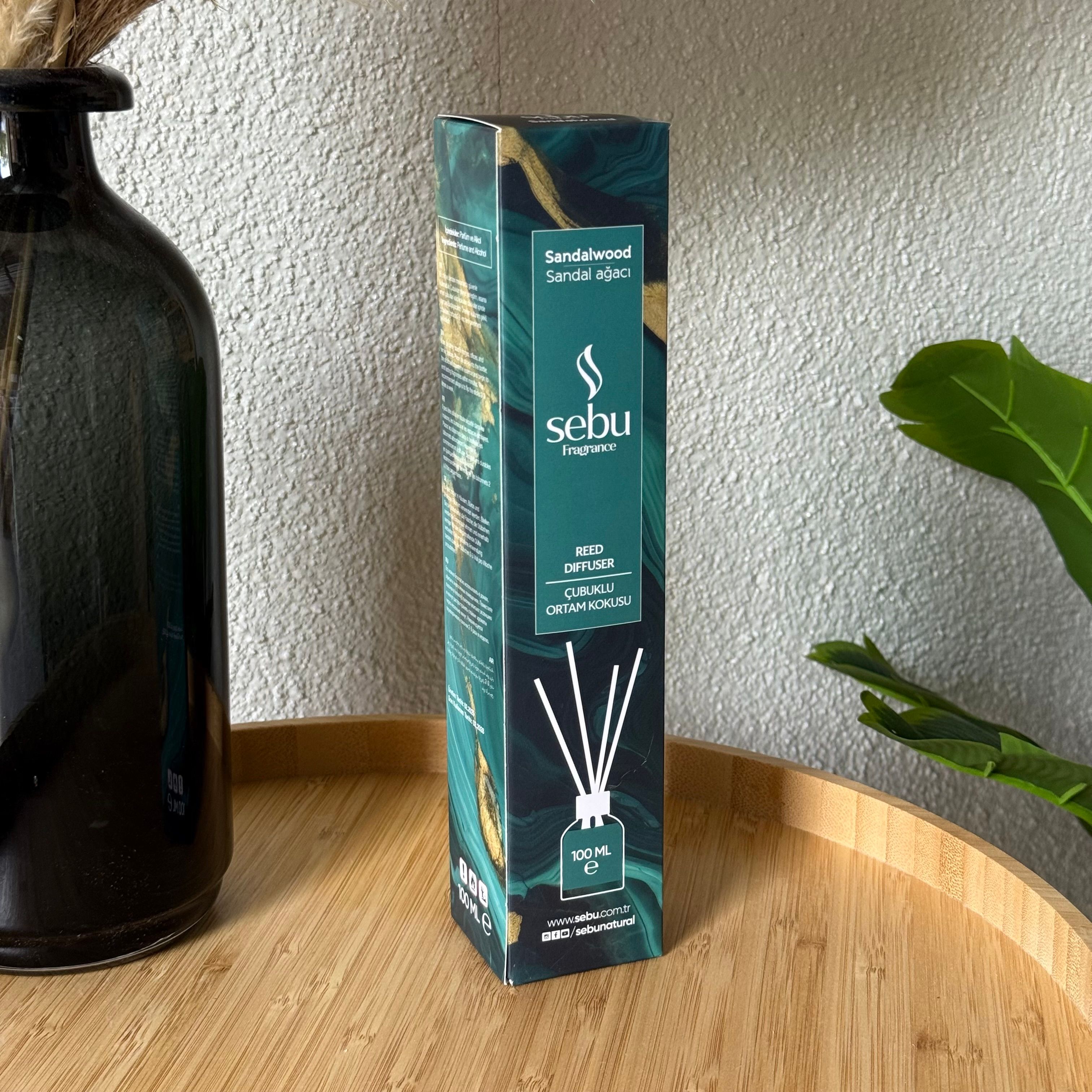 Sebu Çubuklu Ortam Kokusu Sandal Ağacı 100 ml 