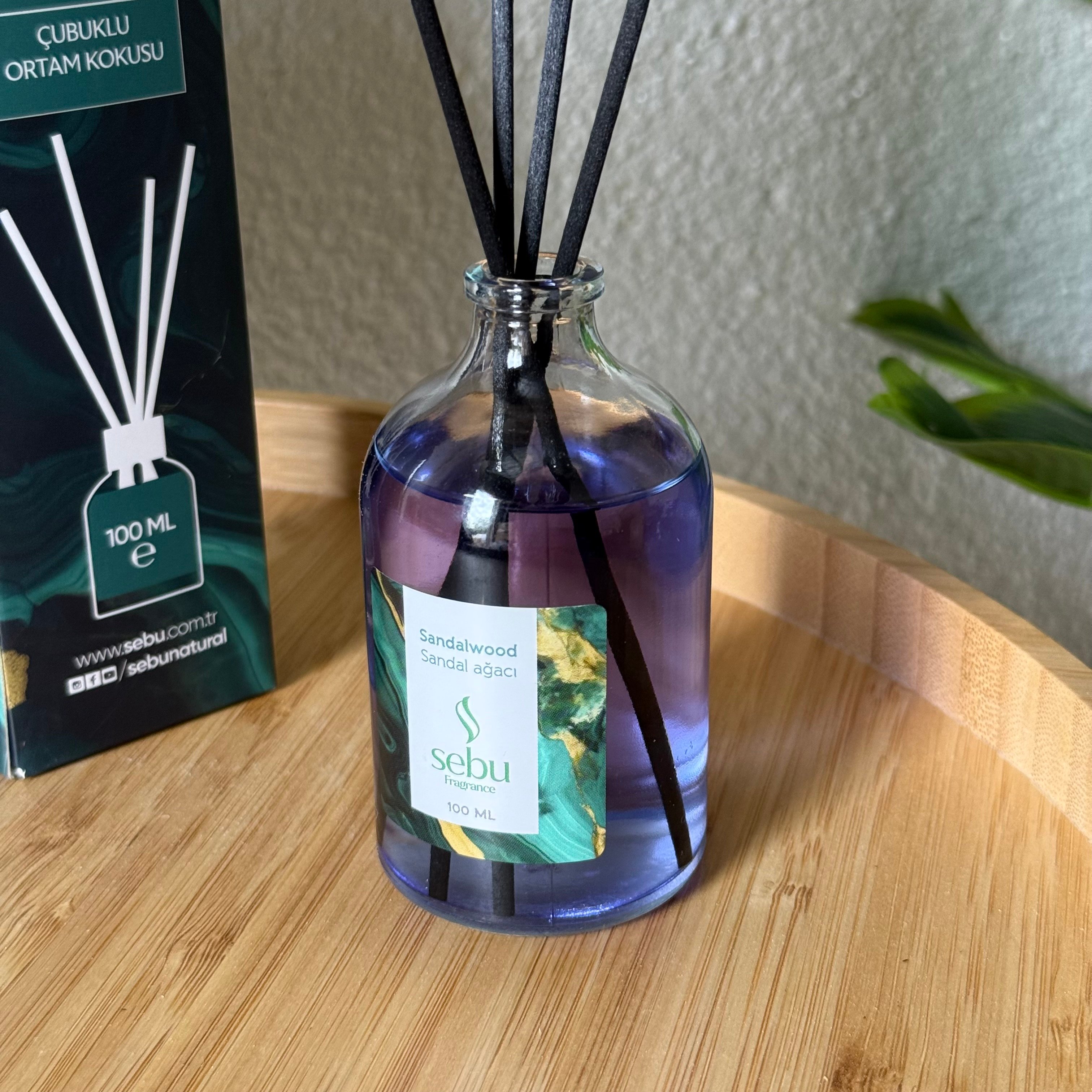 Sebu Çubuklu Ortam Kokusu Sandal Ağacı 100 ml 