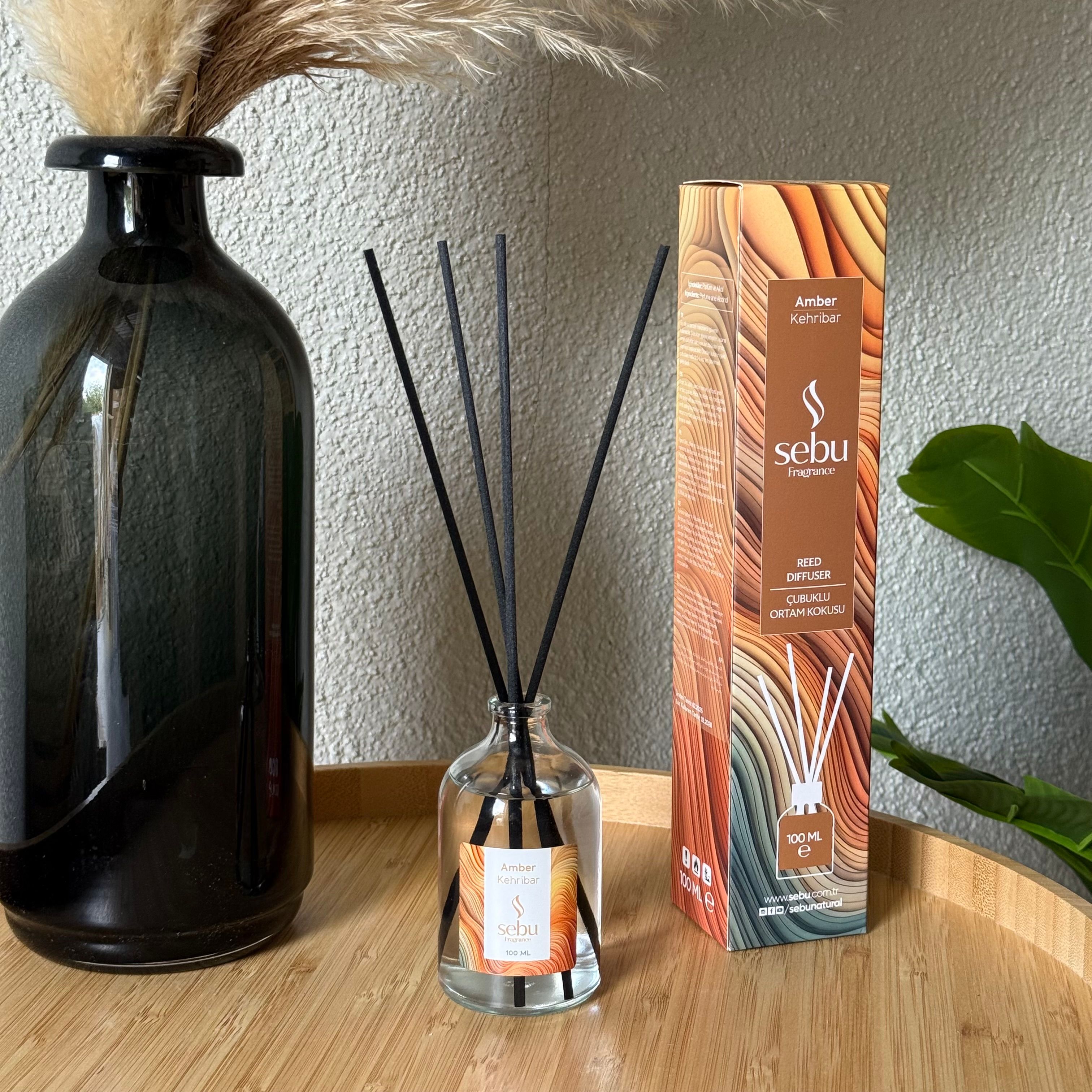 Sebu Çubuklu Ortam Kokusu Amber 100 ml 