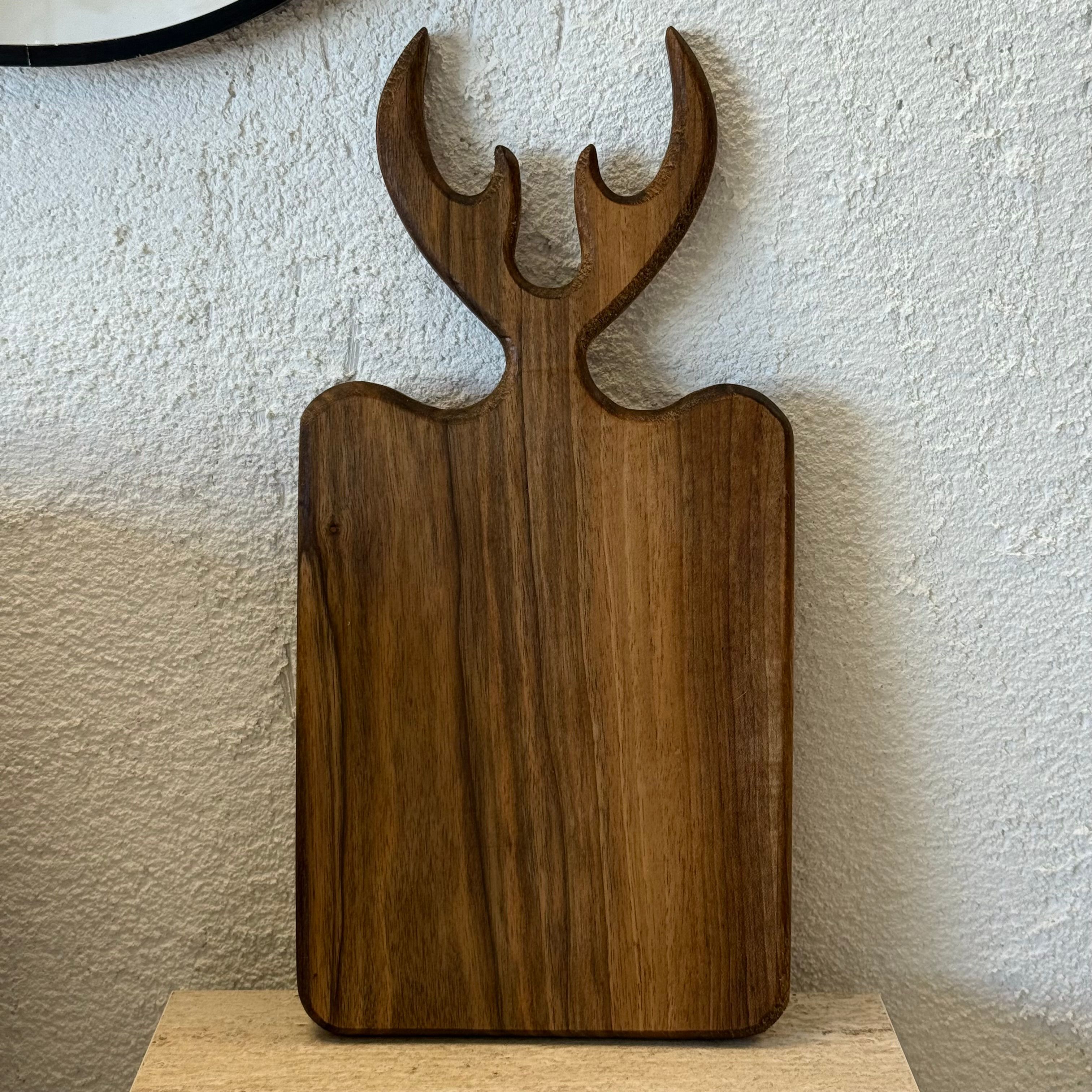 Mir Dikdörtgen Ahşap Geyik Sunumluk 38X19 CM 