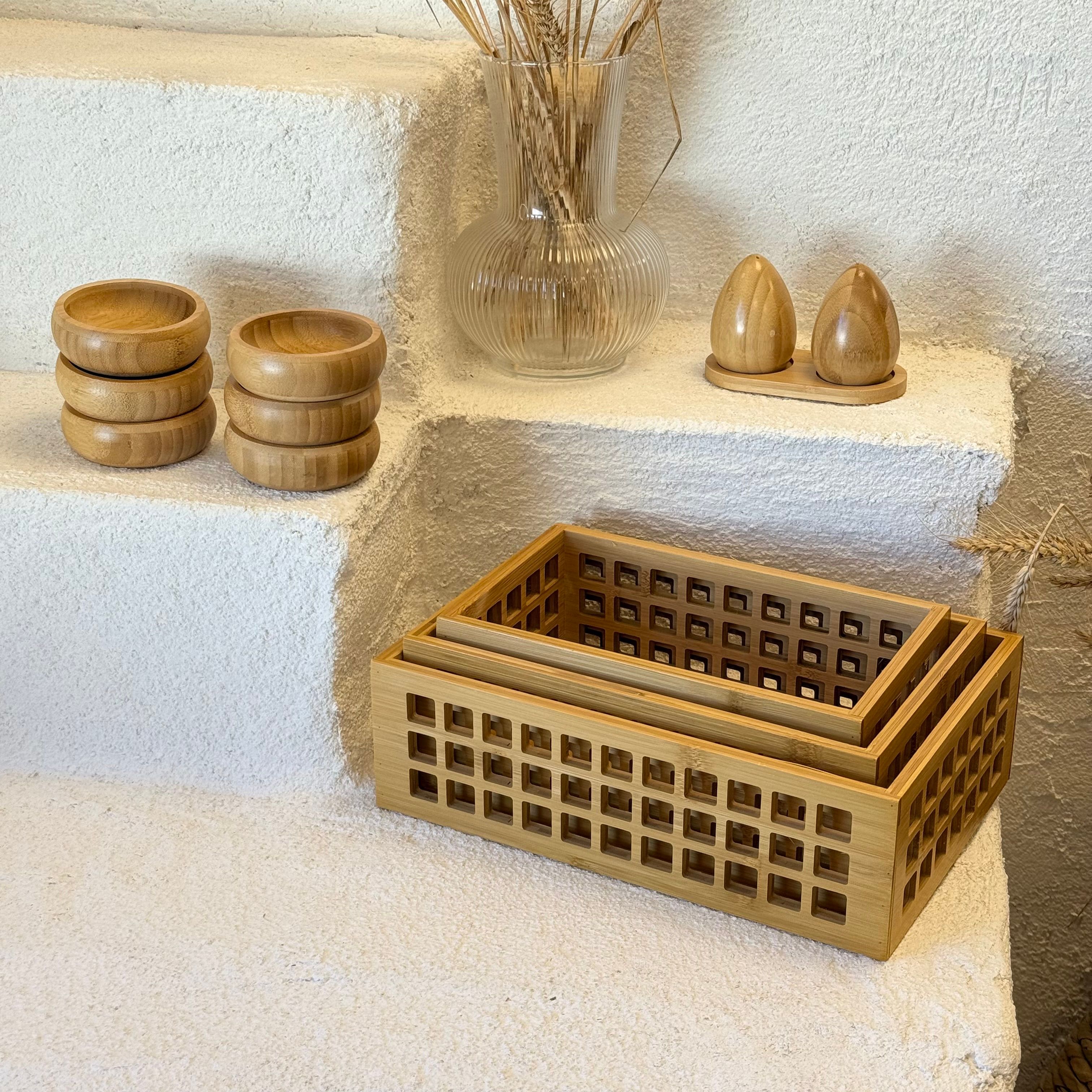 Lily 10 Parça Bambu Mutfak Set 