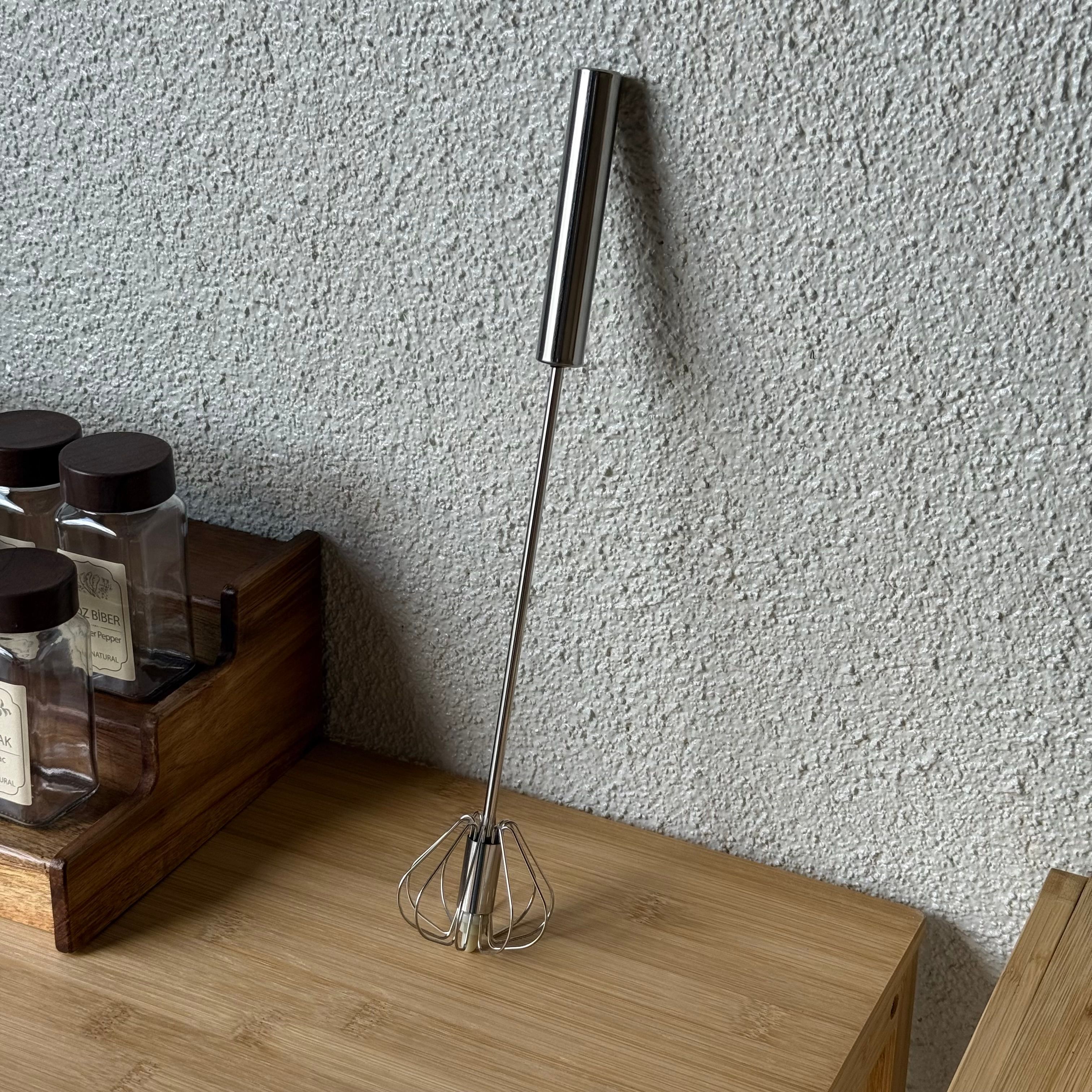 Sasha Basmalı Metal Çırpıcı 35 cm 