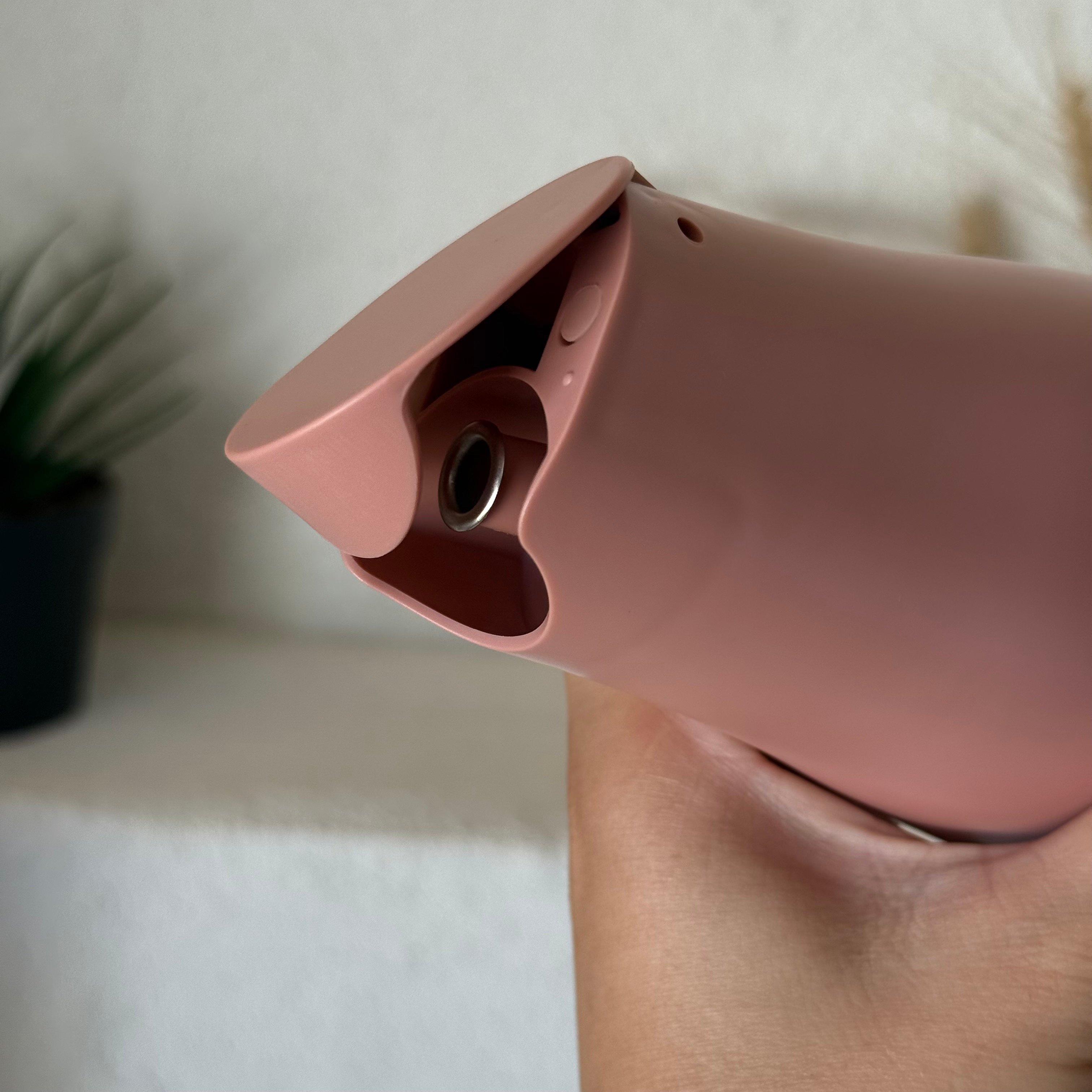 Lila Silikon Tutmalı Yağdanlık Pudra 500 ml 