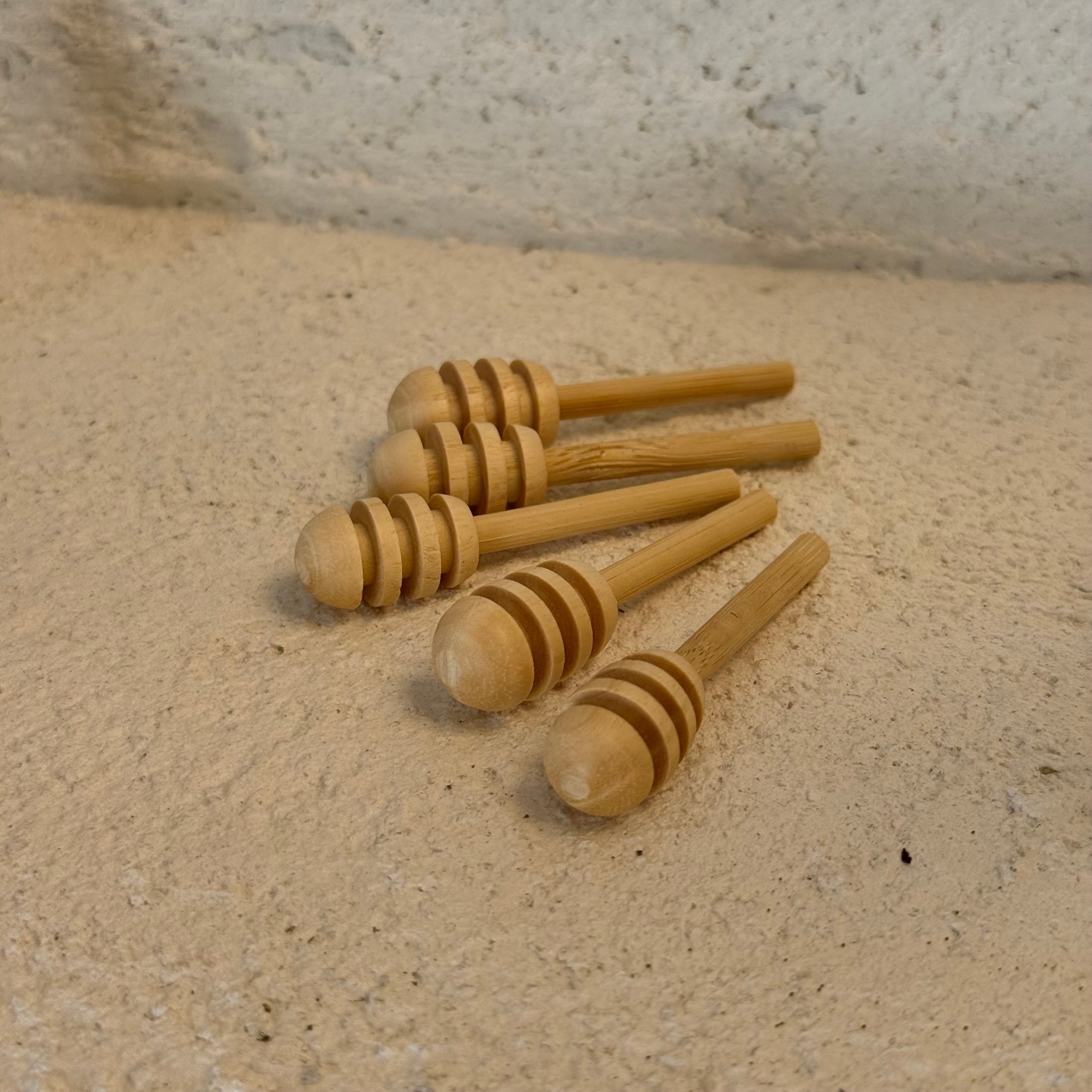 Mini Ahşap Bal Kaşığı 6 cm 