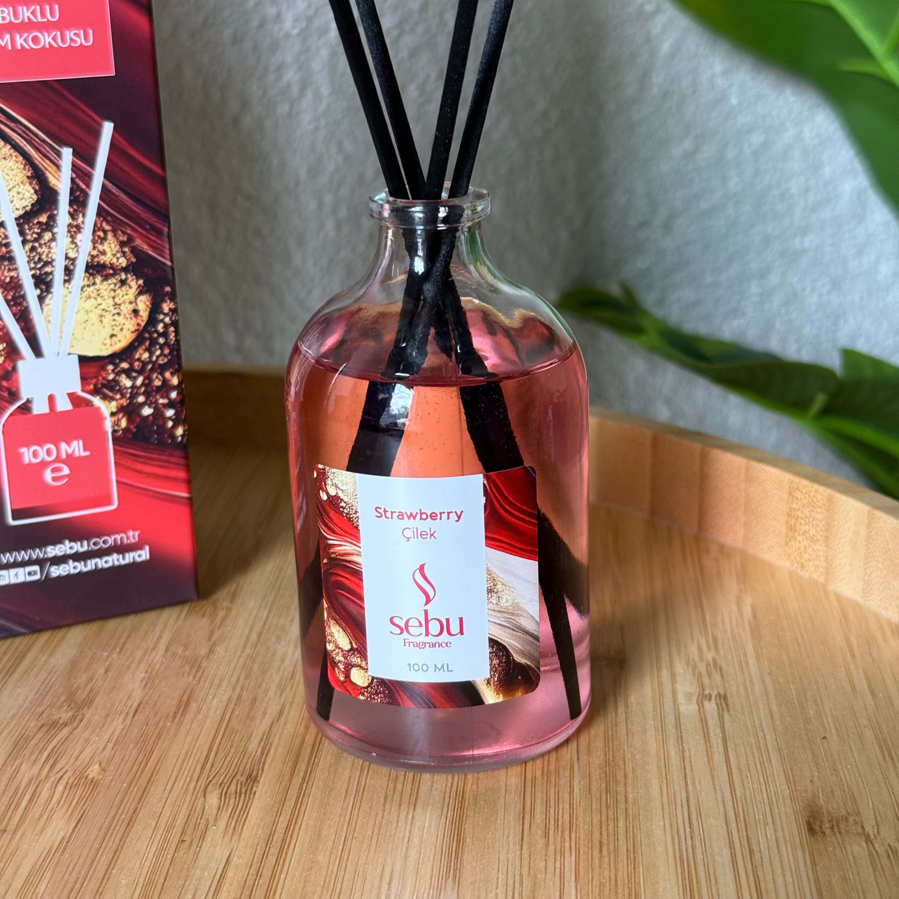 Sebu Çubuklu Ortam Kokusu Çilek 100 ml 