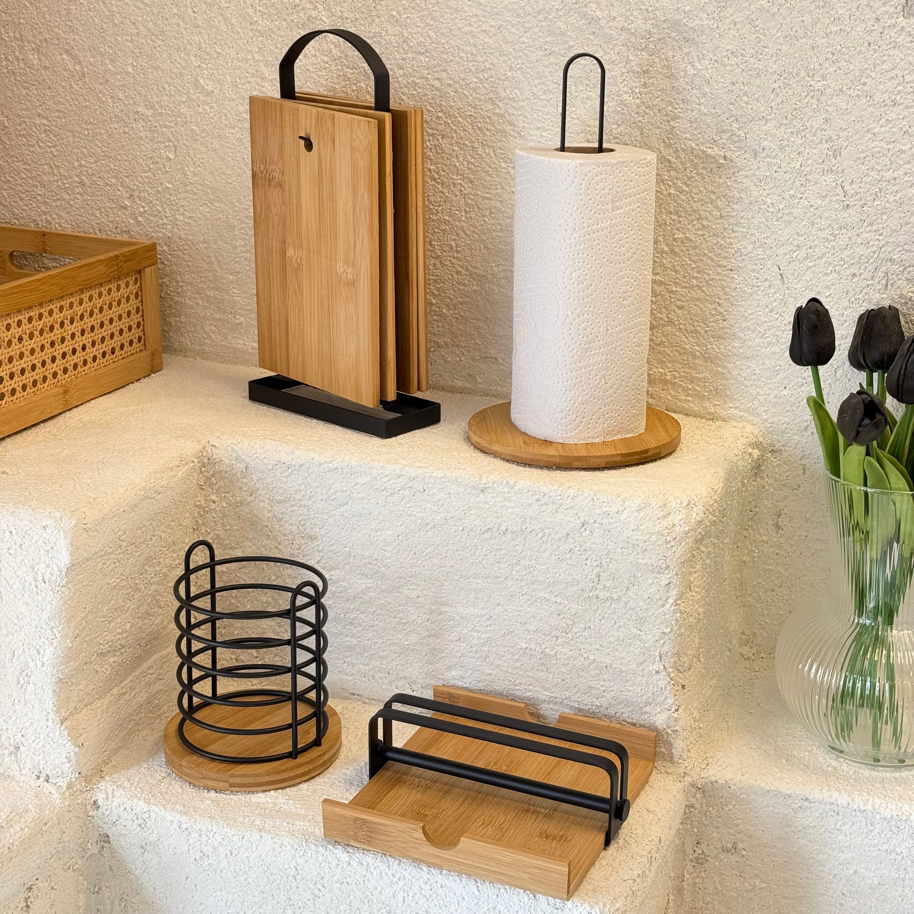 Martin Pinterest Metal Bambu 4'Lü Mutfak Seti (İmkansız Fiyat)