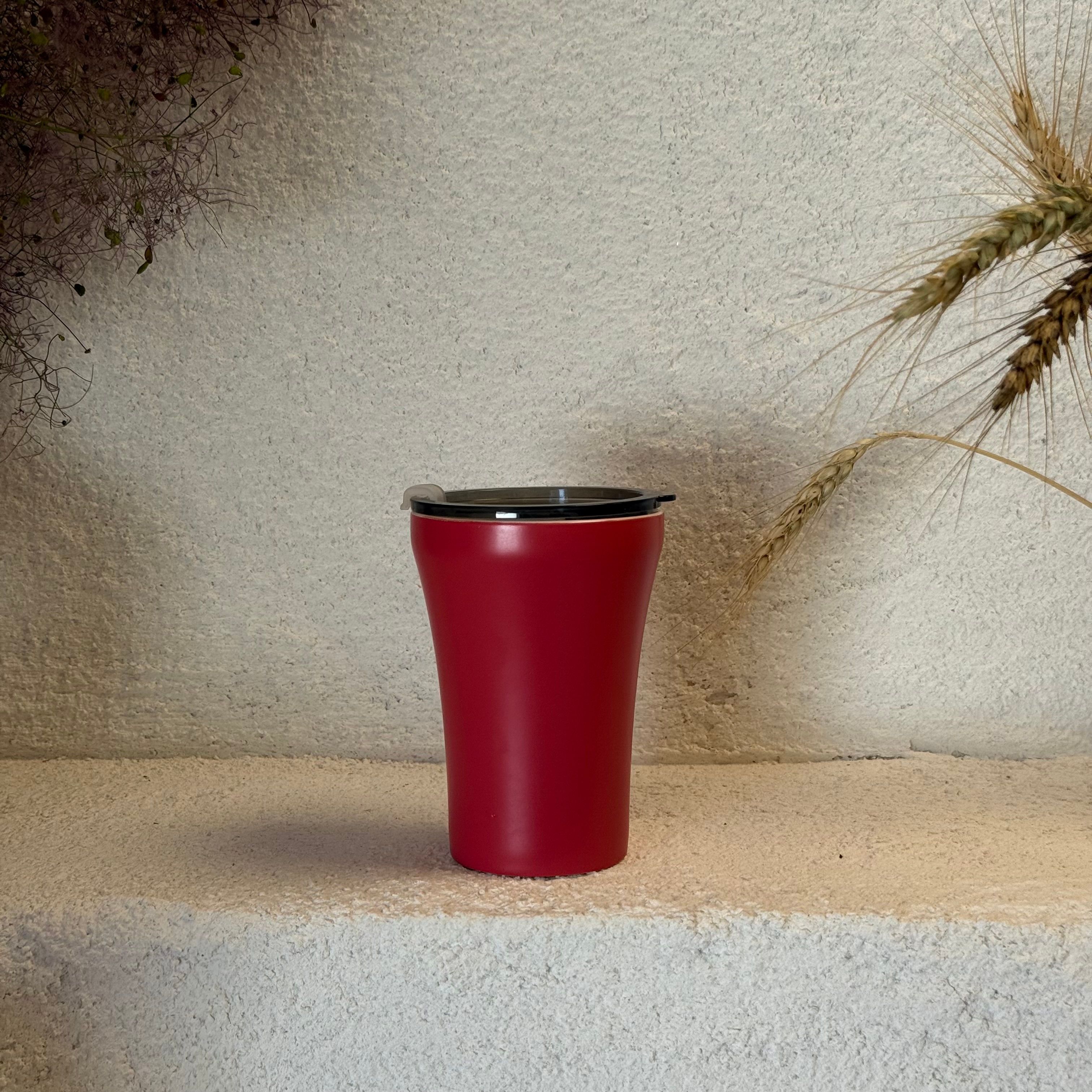Lina Porselen Kupa Bordo 150 ml 