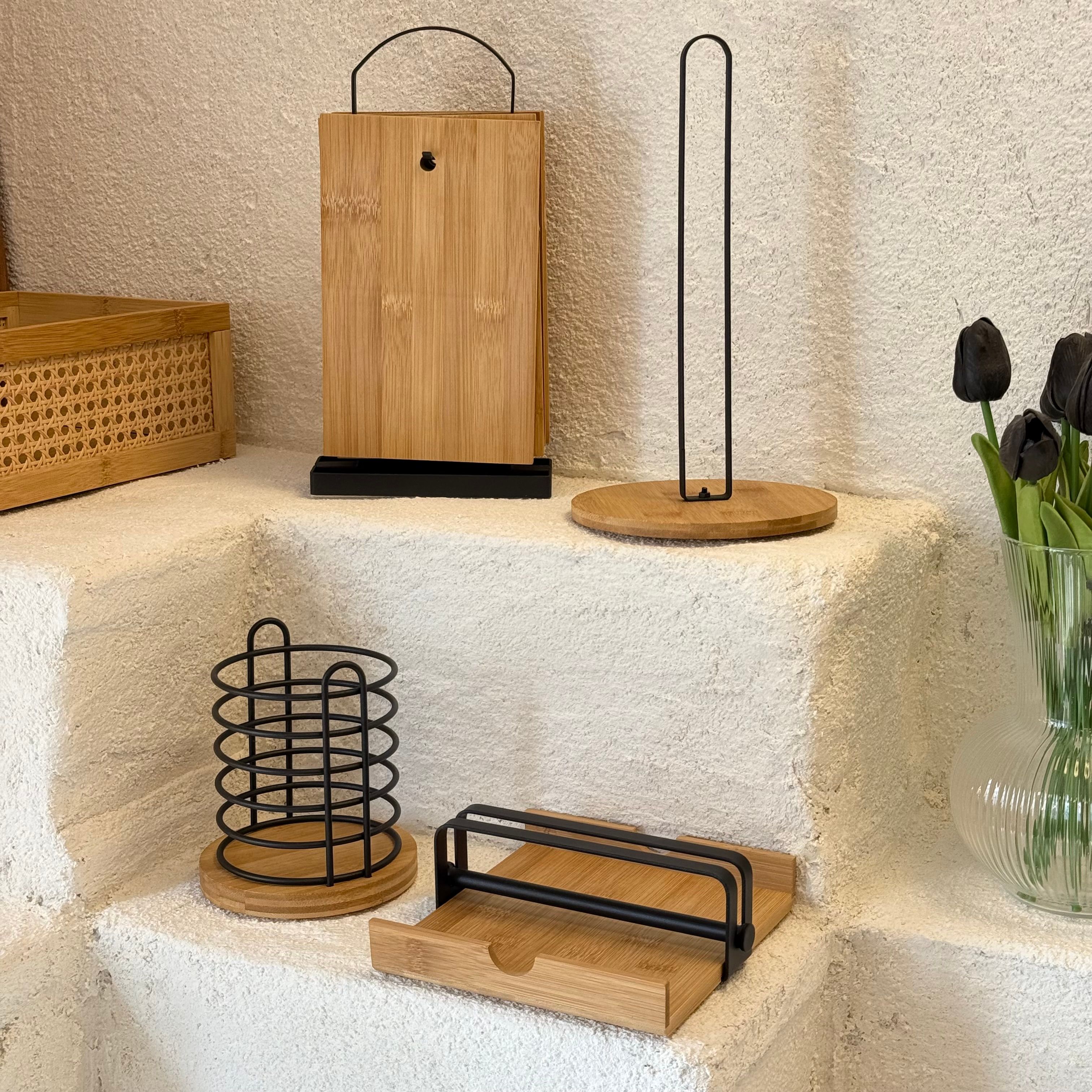 Martin Pinterest Metal Bambu 4'Lü Mutfak Seti (İmkansız Fiyat)
