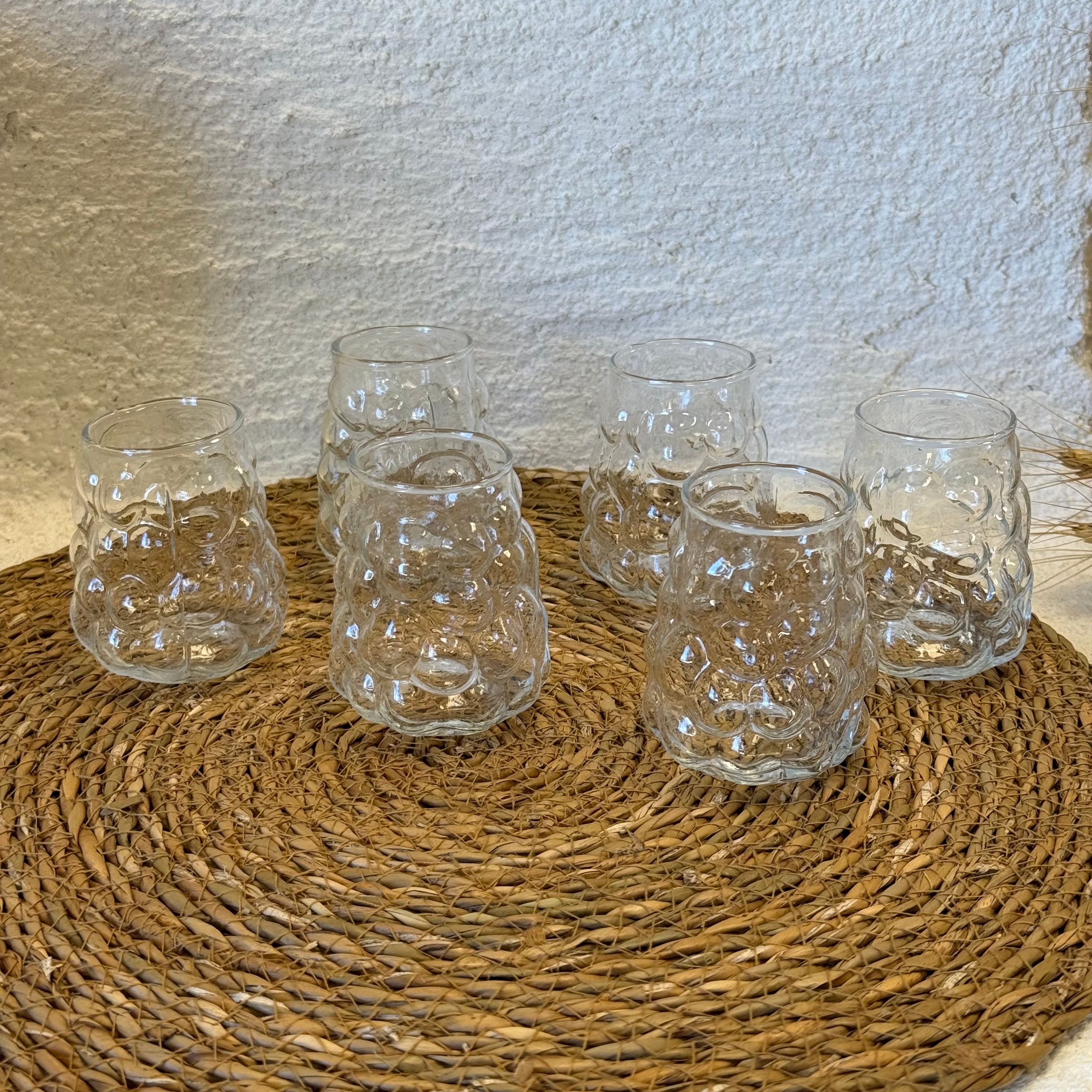 Üzüm Model Kahve Yanı Bardağı 6 Adet 90 ml 