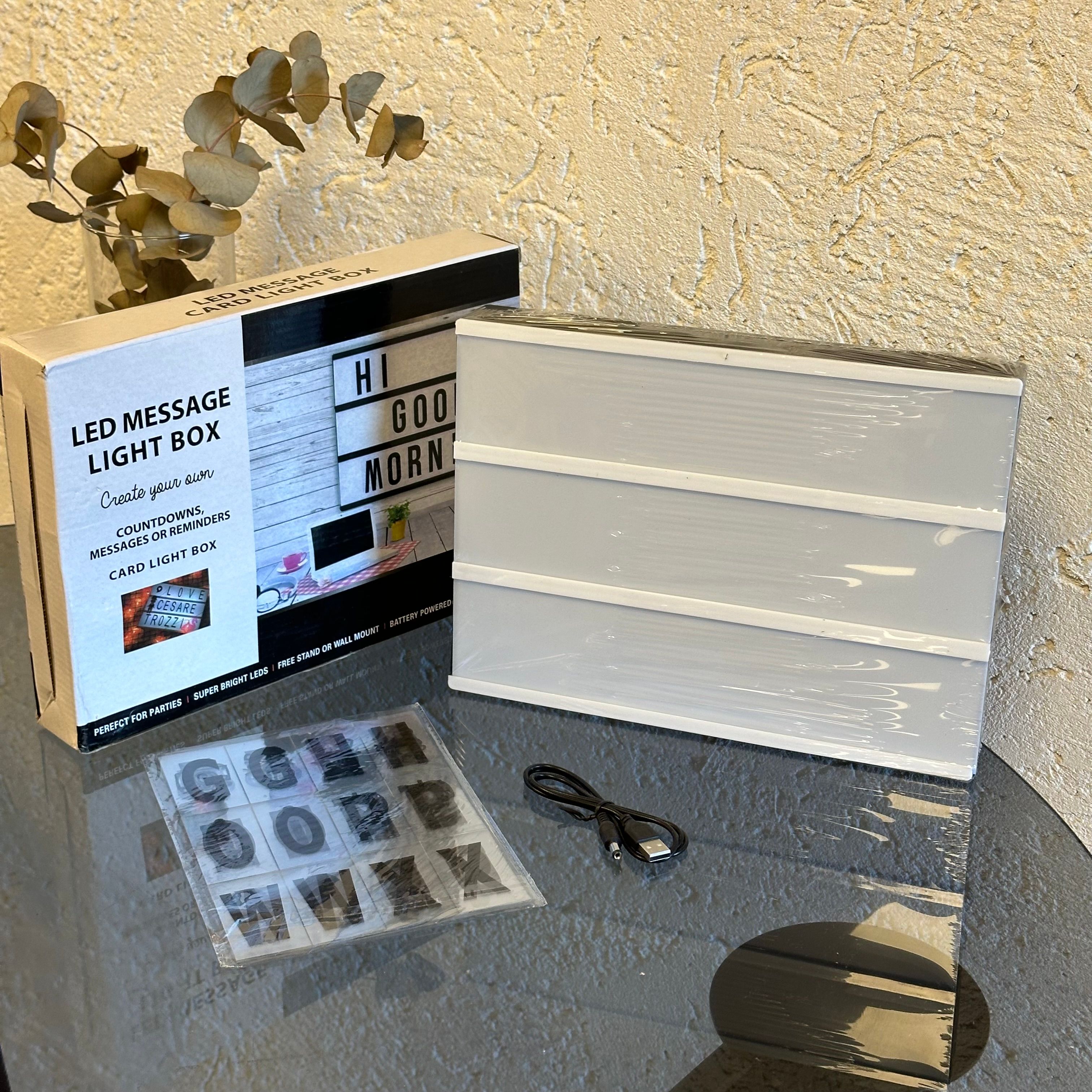 Light Box Şarjlı Işıklı Pano 