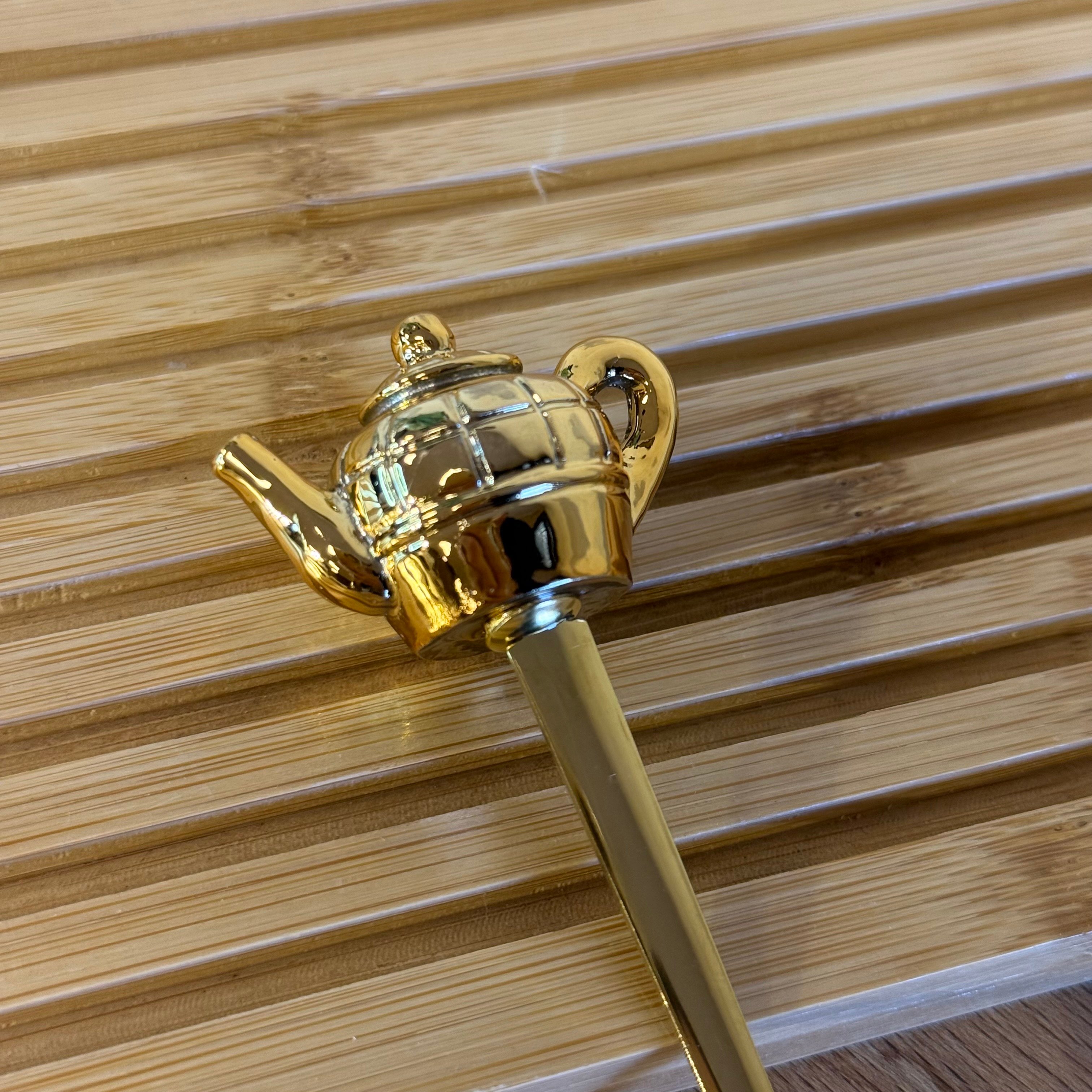 Deo Fincan Figürlü Çay Kaşığı 14 cm Gold