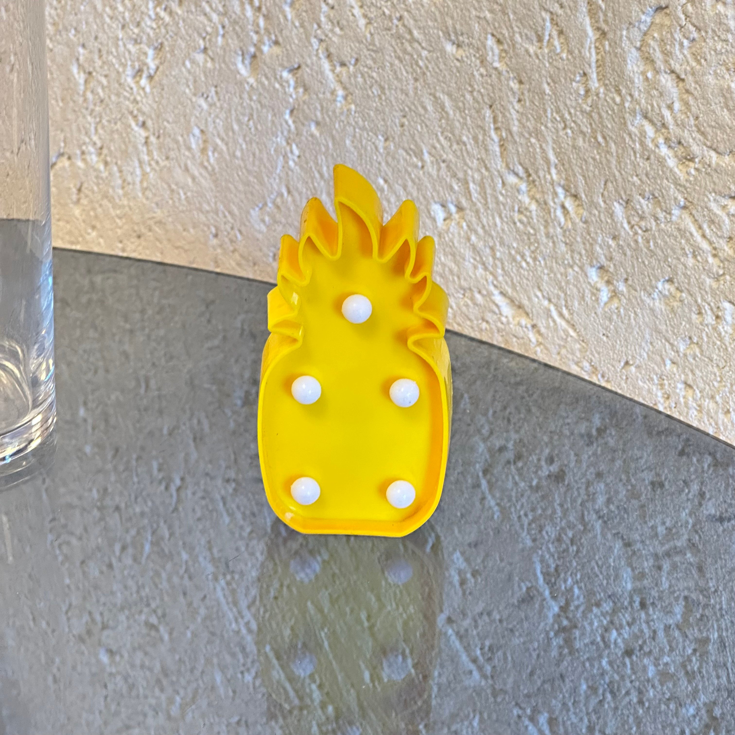 Mini Ananas Led Işık 12 x 6,5 cm 