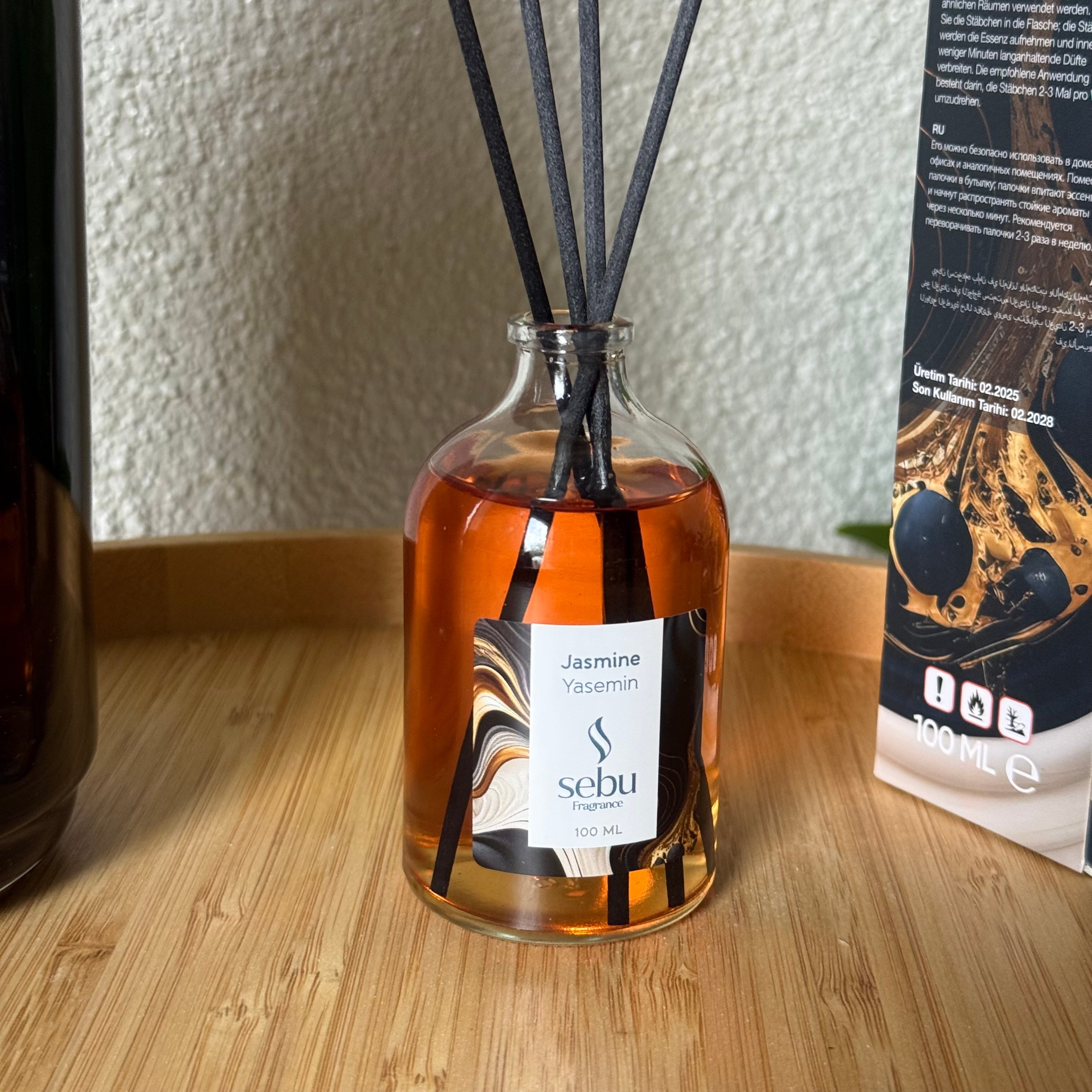 Sebu Çubuklu Ortam Kokusu Yasemin 100 ml 