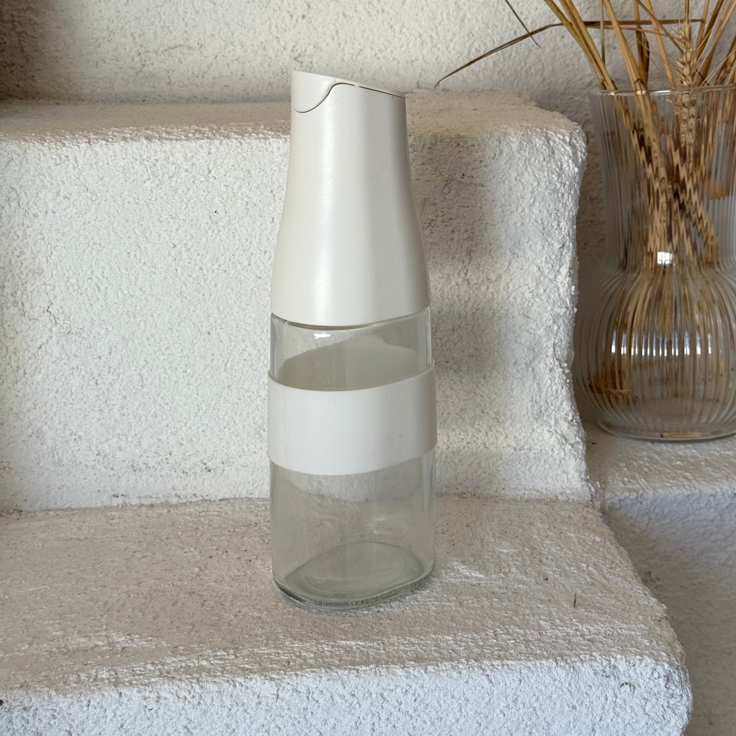 Lila Silikon Tutmalı Yağdanlık Beyaz 500 ml 