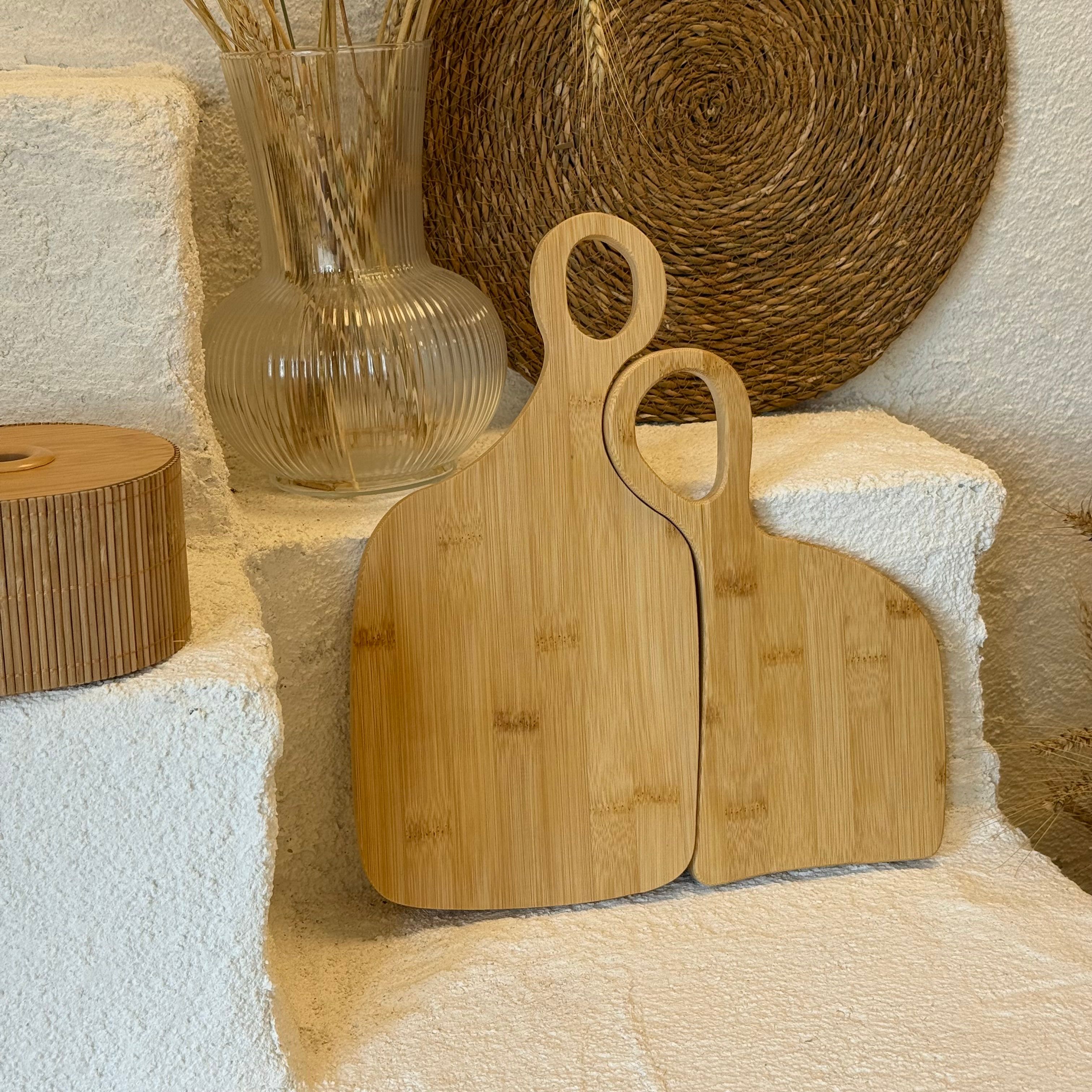 Bambu İkili Dekoratif Sunumluk 33X30 CM 