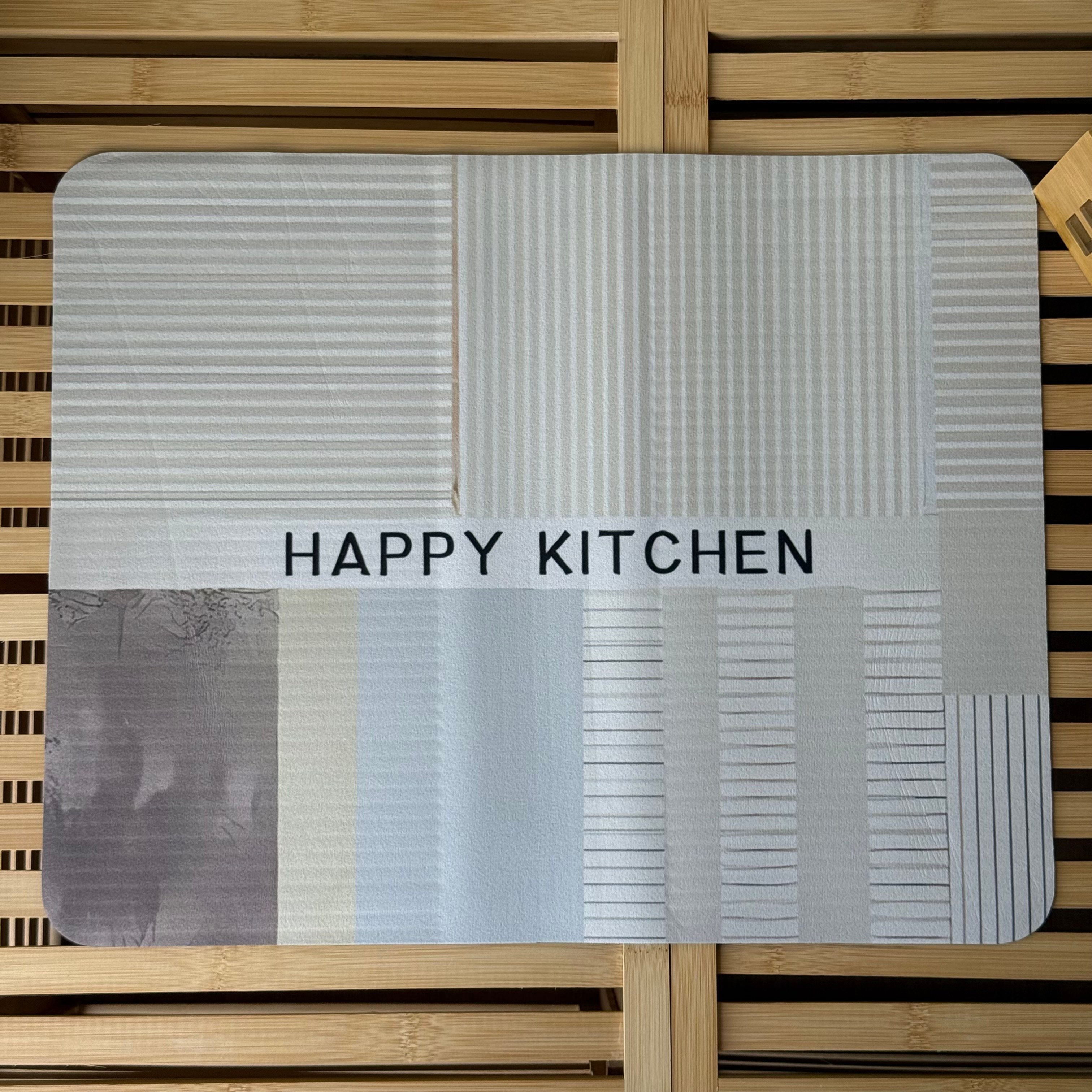 Happy Kitchen Mutfak Bulaşık Matı 38x28 cm 