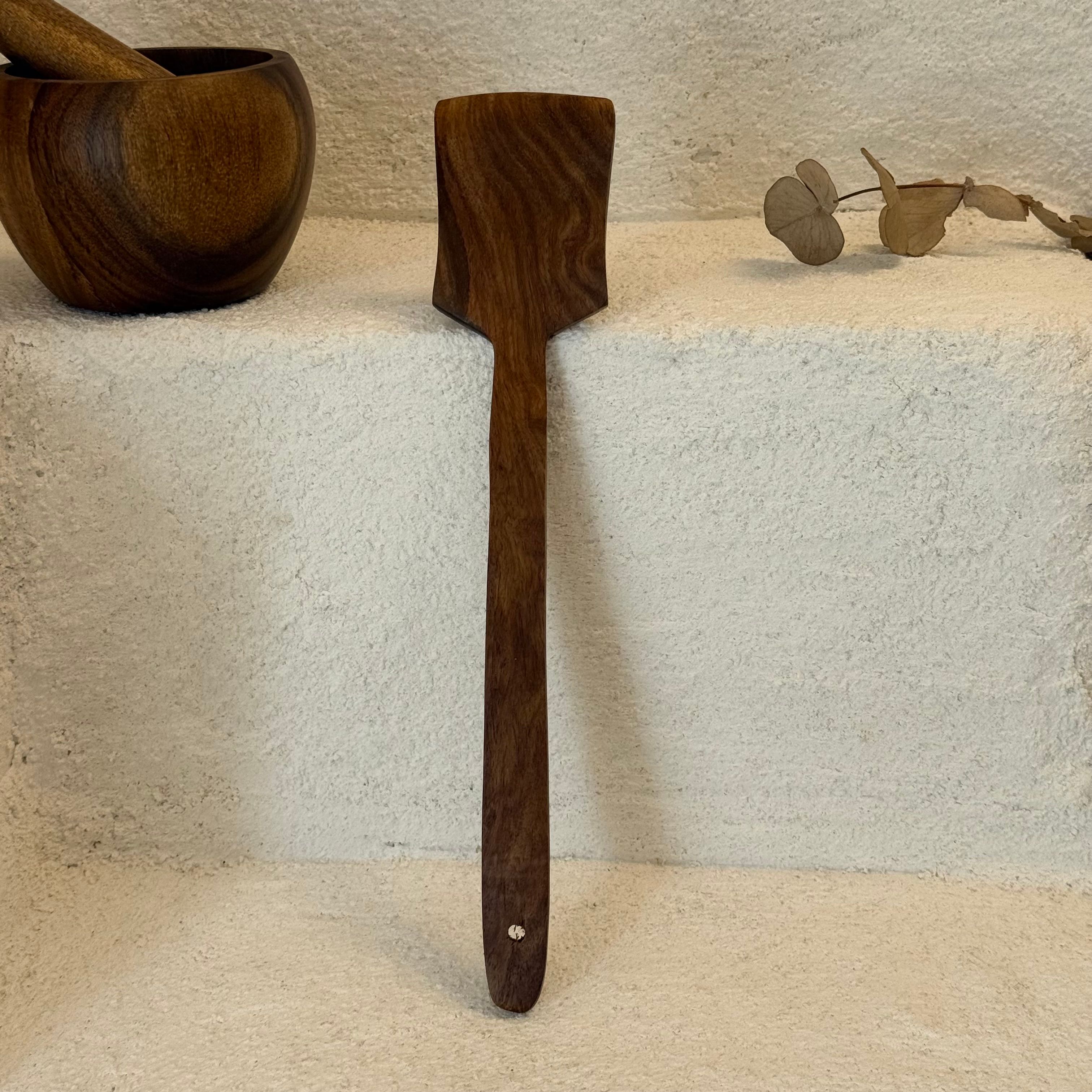 Akasya Ağacı Kare Spatula 31 cm 