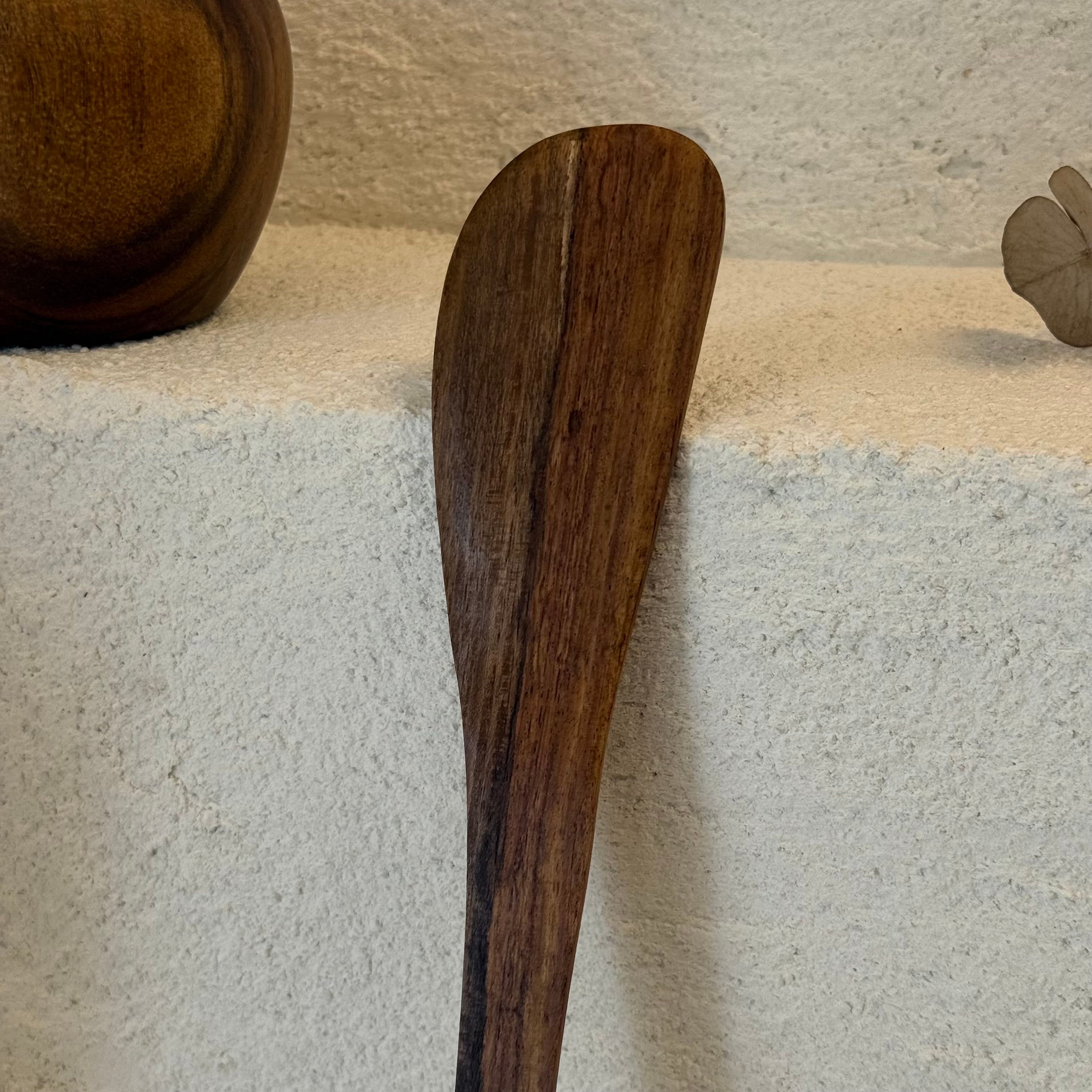 Akasya Ağacı Yan Spatula 28 cm 