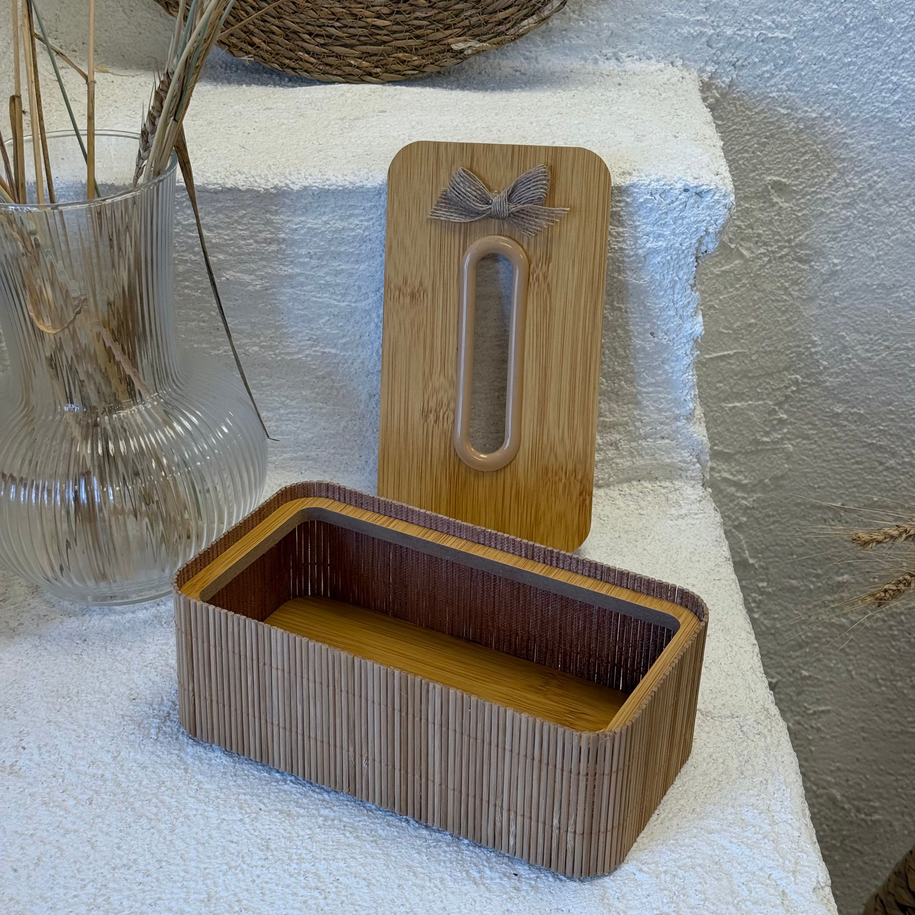 Amison Bambu Dikdörtgen Peçetelik 22x12x7,5 cm