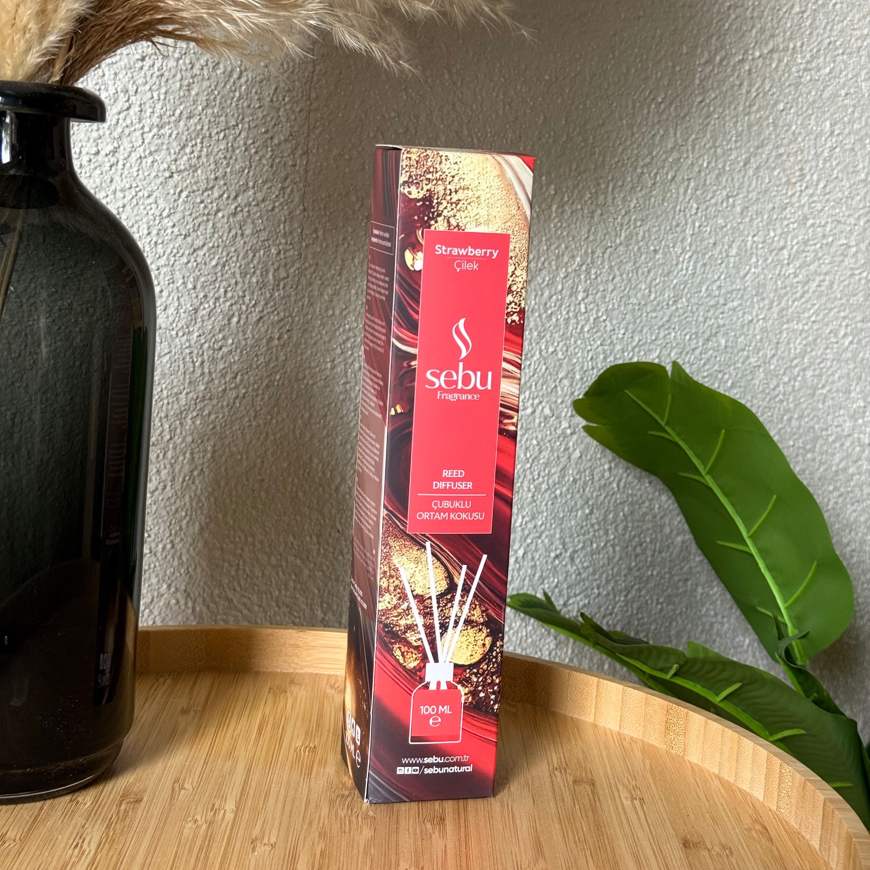 Sebu Çubuklu Ortam Kokusu Çilek 100 ml 