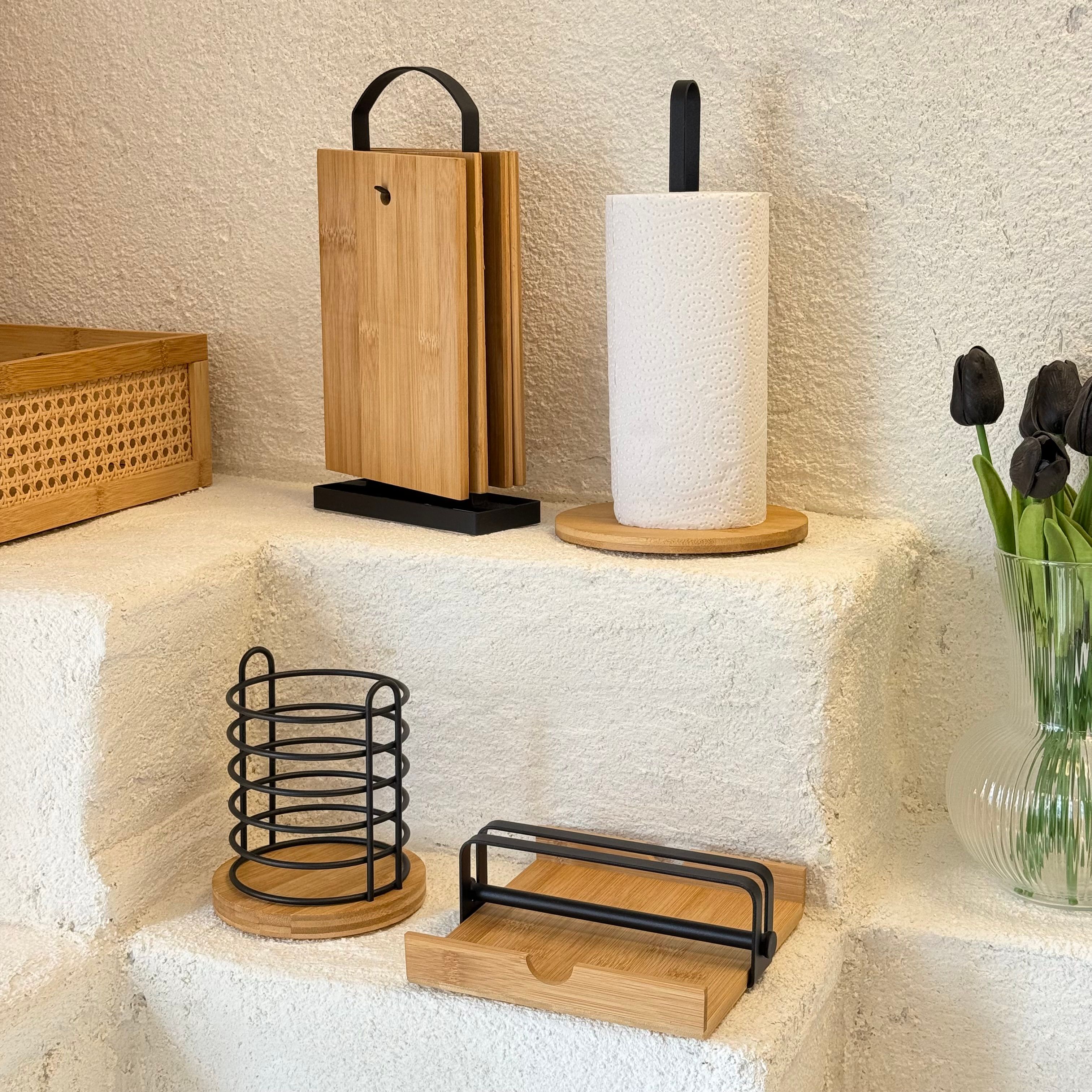 Martin Pinterest Metal Bambu 4'Lü Mutfak Seti (İmkansız Fiyat)