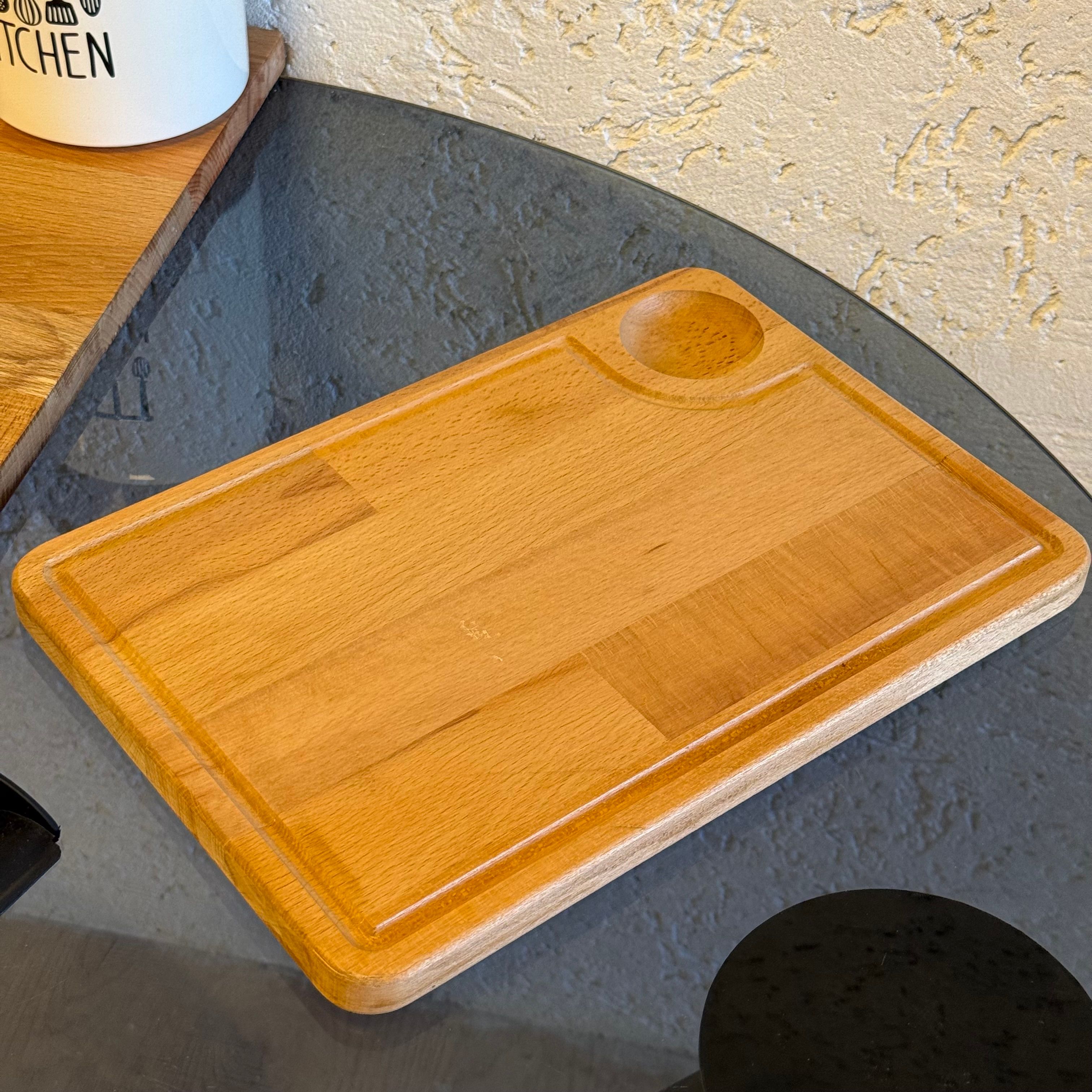 Side Dikdörtgen Sunum Tahtası 33 x 23 cm Acık Renk 