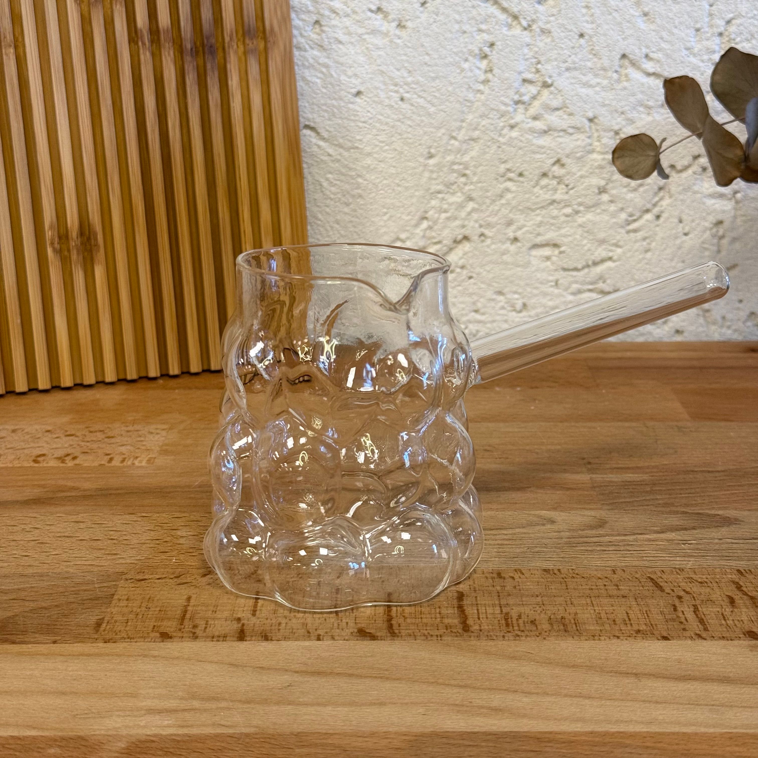 Üzüm Model Cam Cezve 400 ml 