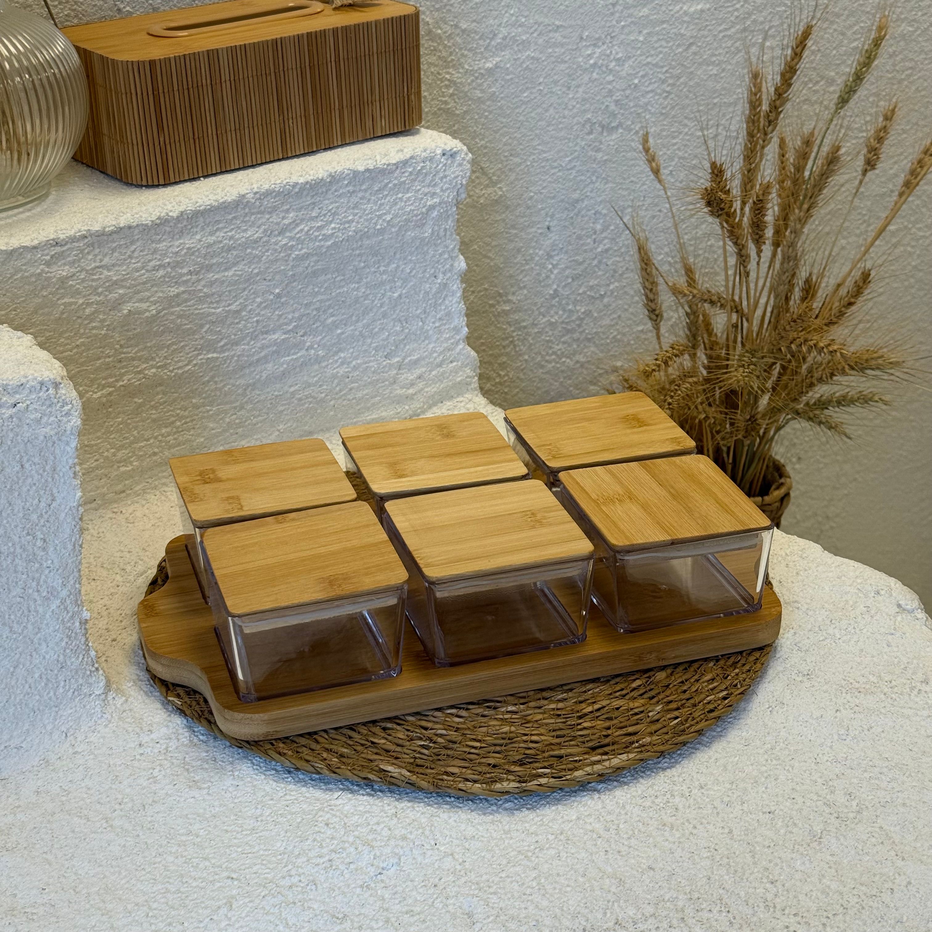Alp Bambu Stanslı Kahvaltılık 34x20 cm 