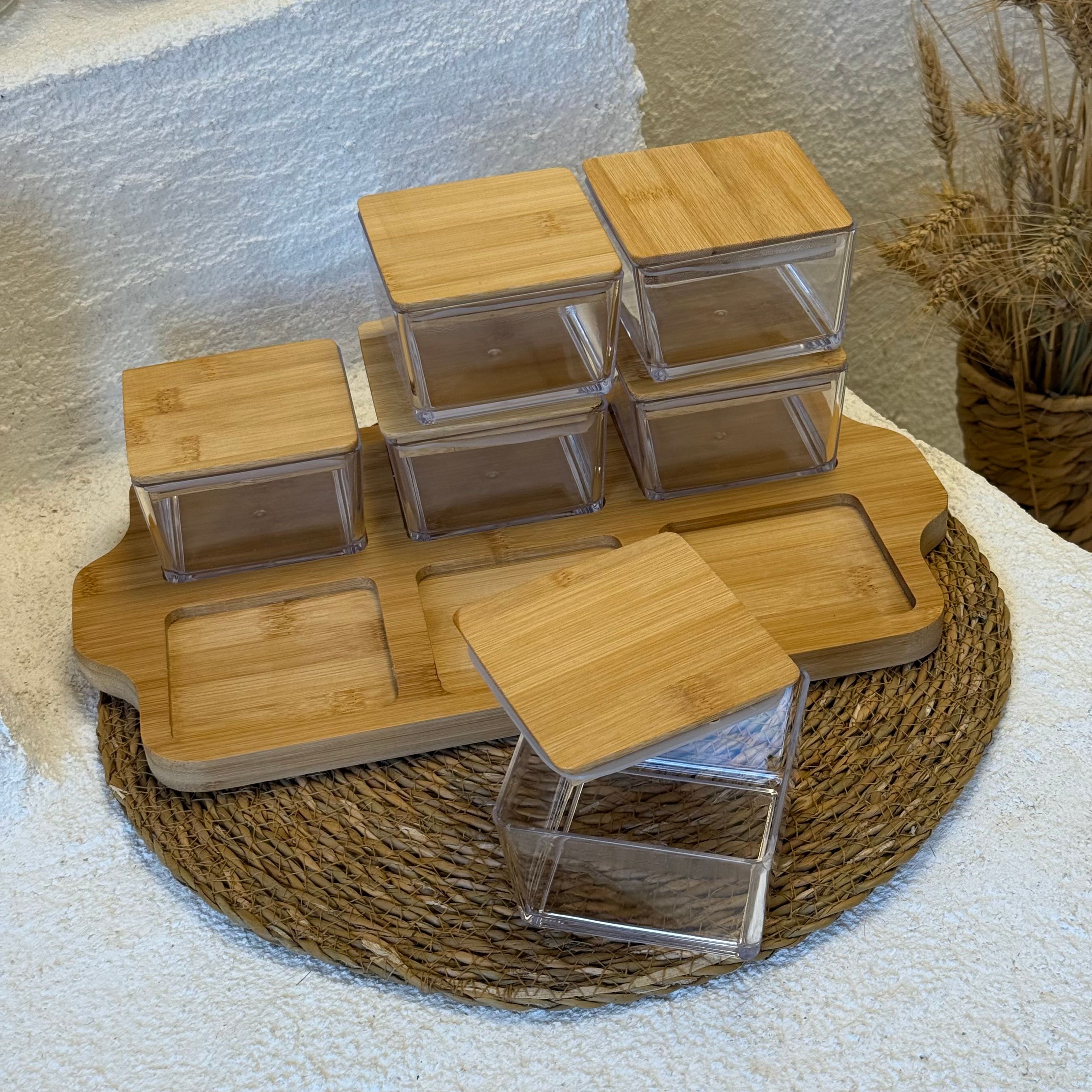 Alp Bambu Stanslı Kahvaltılık 34x20 cm 
