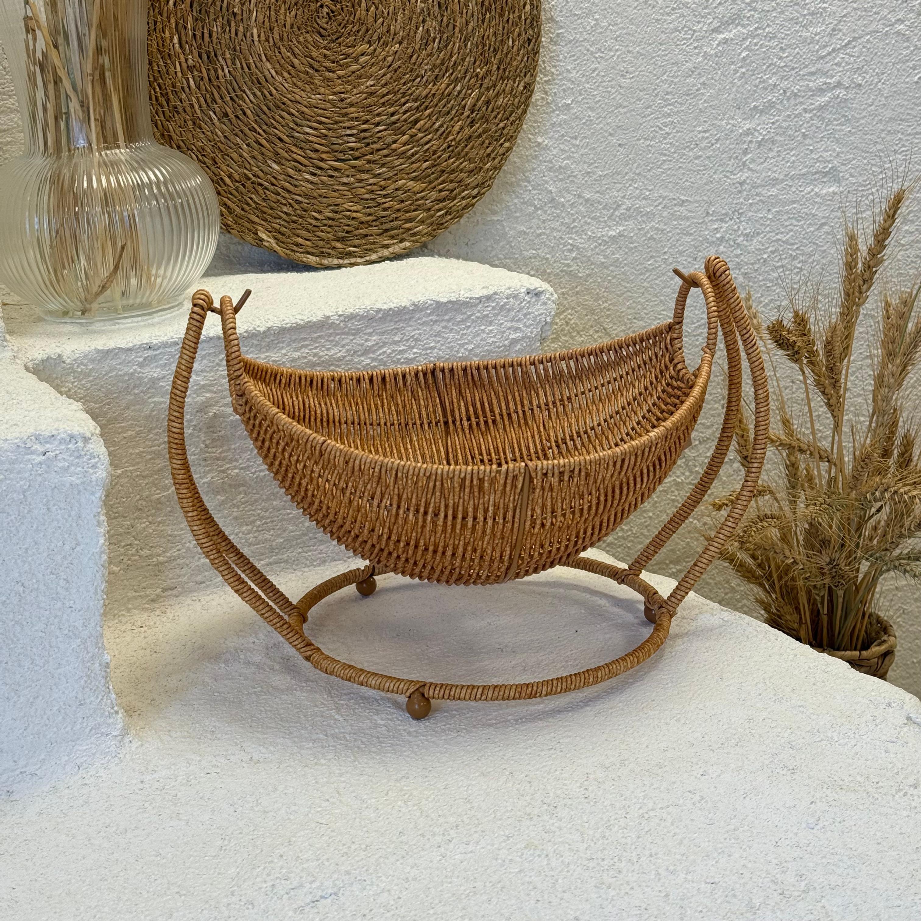 Rattan Kayık Meyvelik 