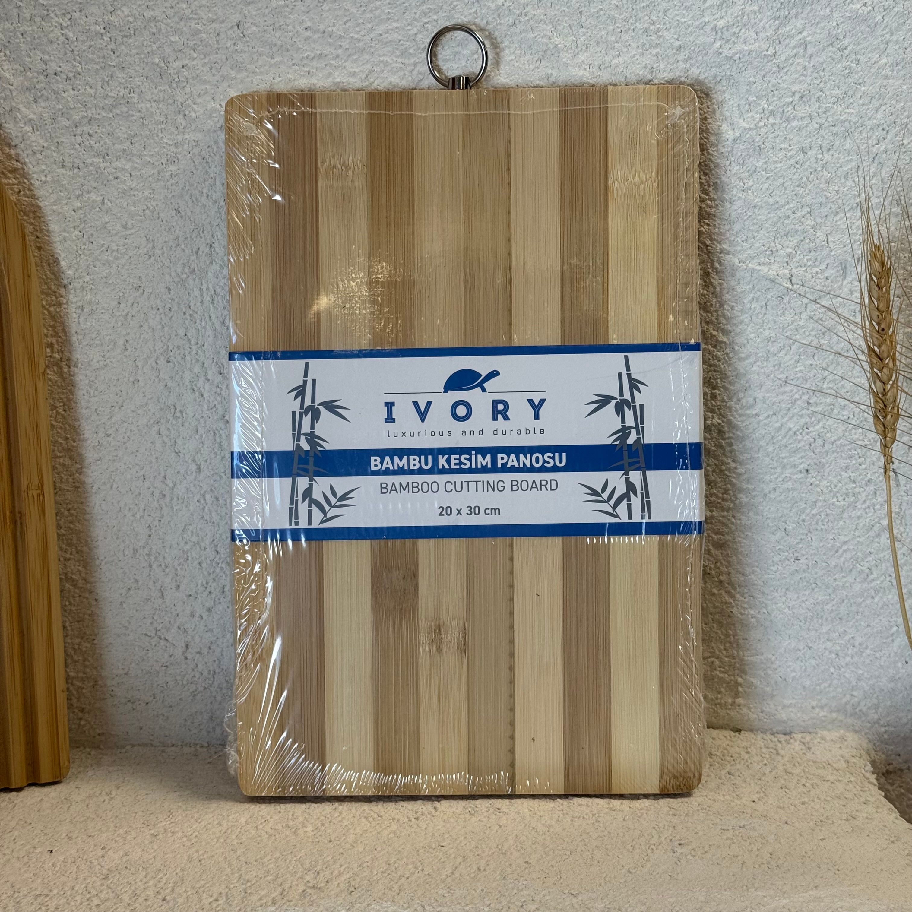 İvory Bambu Kesim Panosu 30x20 cm 