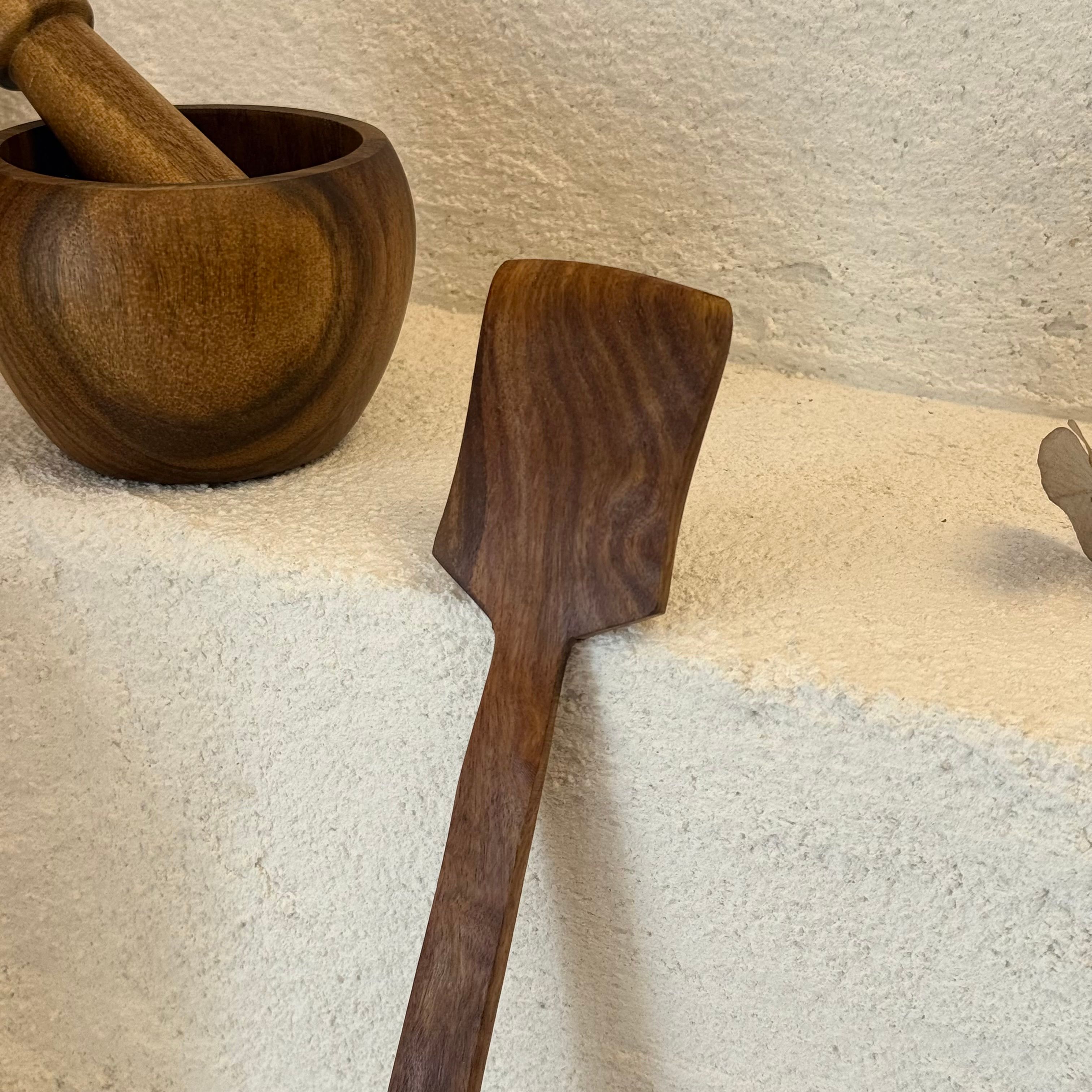 Akasya Ağacı Kare Spatula 31 cm 