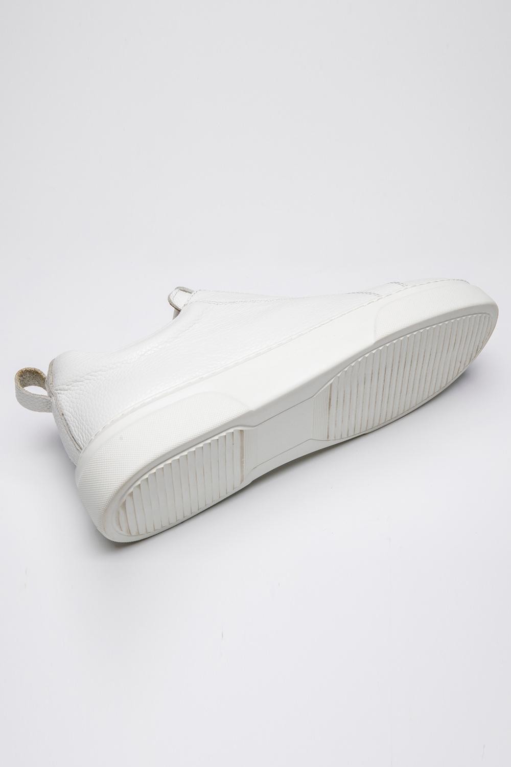 Venedik Deri Sneakers LG - Beyaz