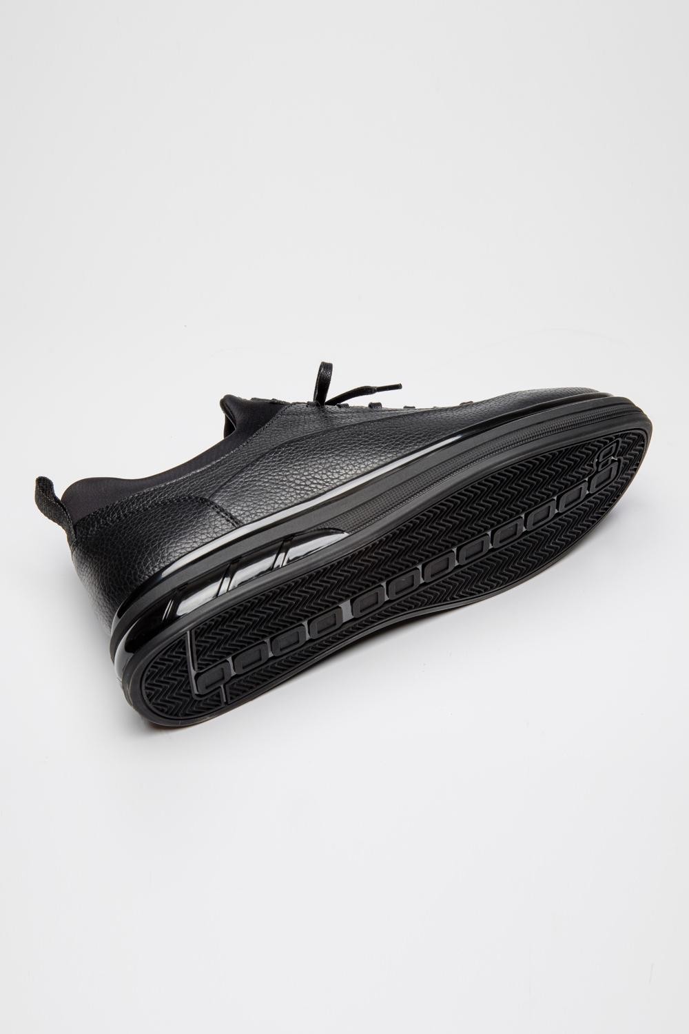 Napoli Deri Sneakers LG - Siyah
